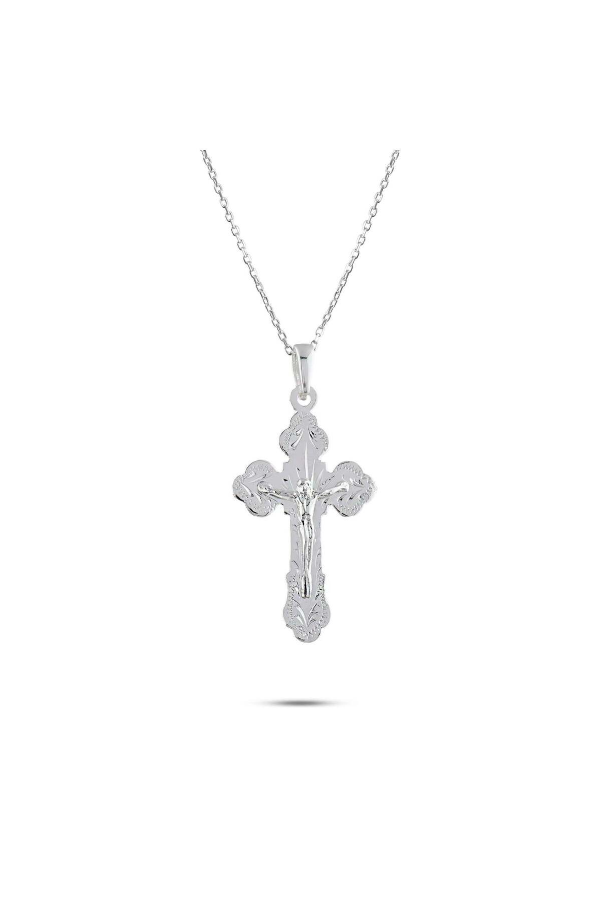 Lial Diamond Haç Gümüş Kolye, 5 gram - Lial Diamond