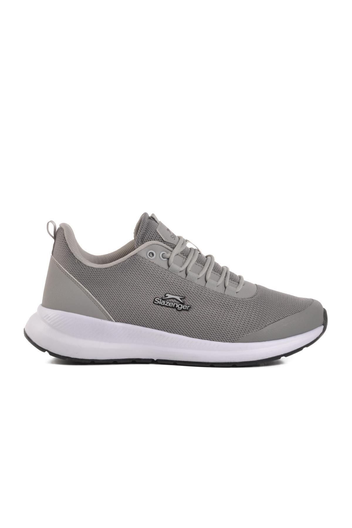 Slazenger Günlük Bağcıklı Spor Ayakkabı Gri Sneaker