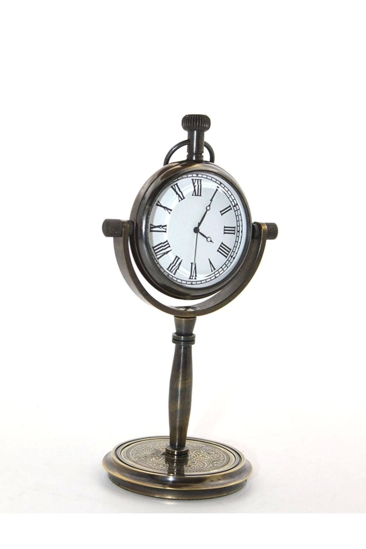 ShopNova Masa Üstü Pirinç Saat 16137