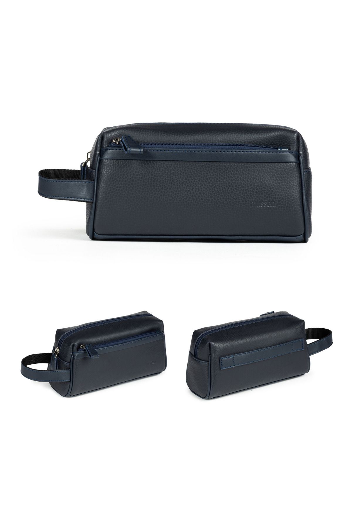 mussen Unisex El Çantası Dopp Kit - Günlük & Traş Bakım & Makyaj Duş Çantası - 23x11x8cm