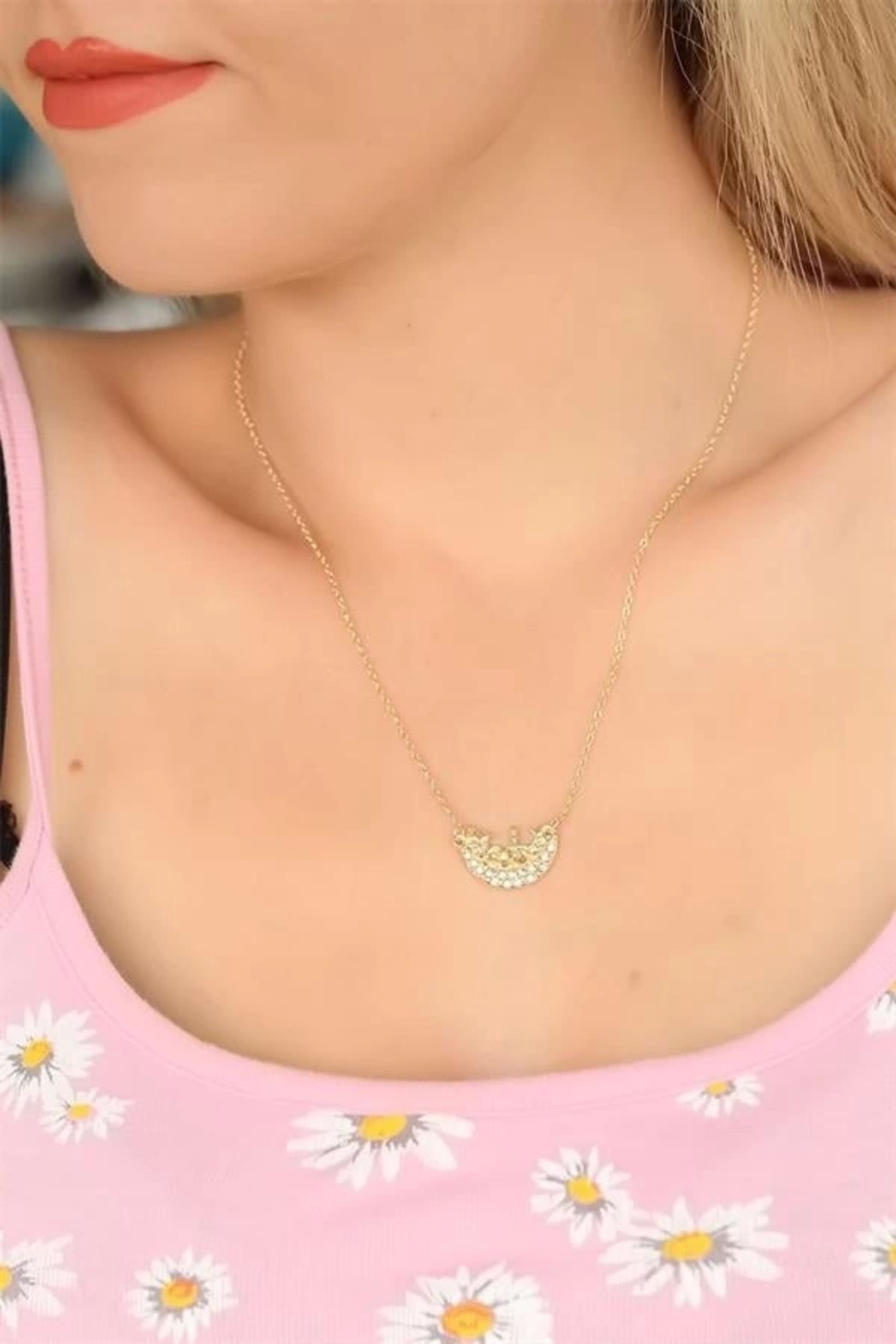 FASHIONLINE Zirkon Taşlı Kolye