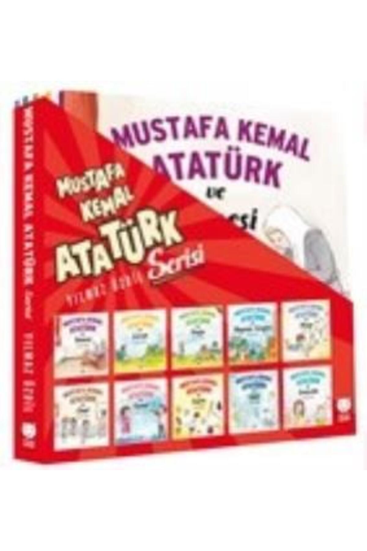 Kırmızı Kedi Çocuk Mustafa Kemal Atatürk Serisi (10 Kitap Takım)