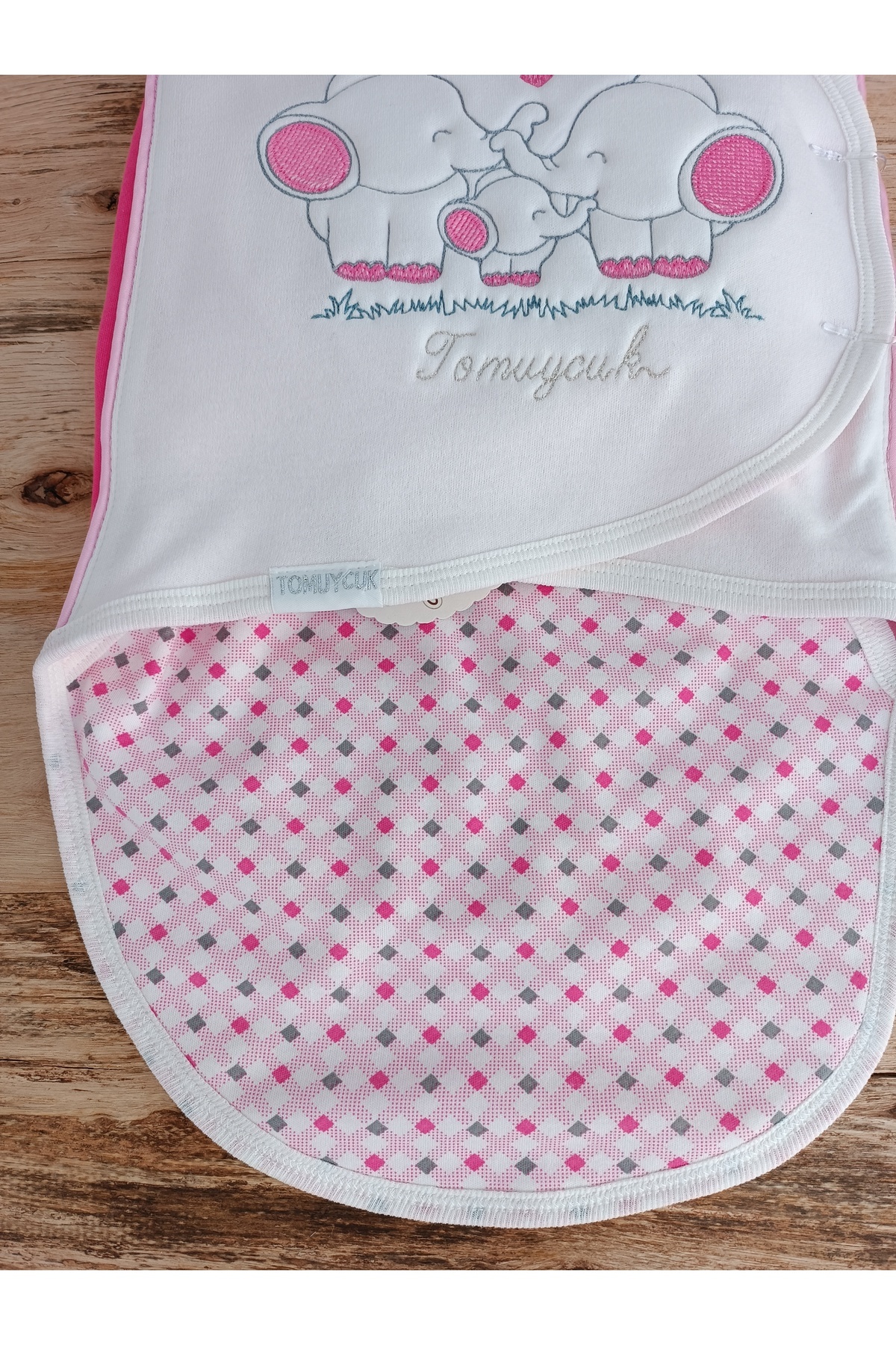 Tomuycuk Kız Bebek Battaniyesi Uyku Tulumu Kundağı %100 Pamuklu Ortopedik Hastane Çıkışı Yenidoğan 0-9ay fotoğrafı 5 (önizleme)