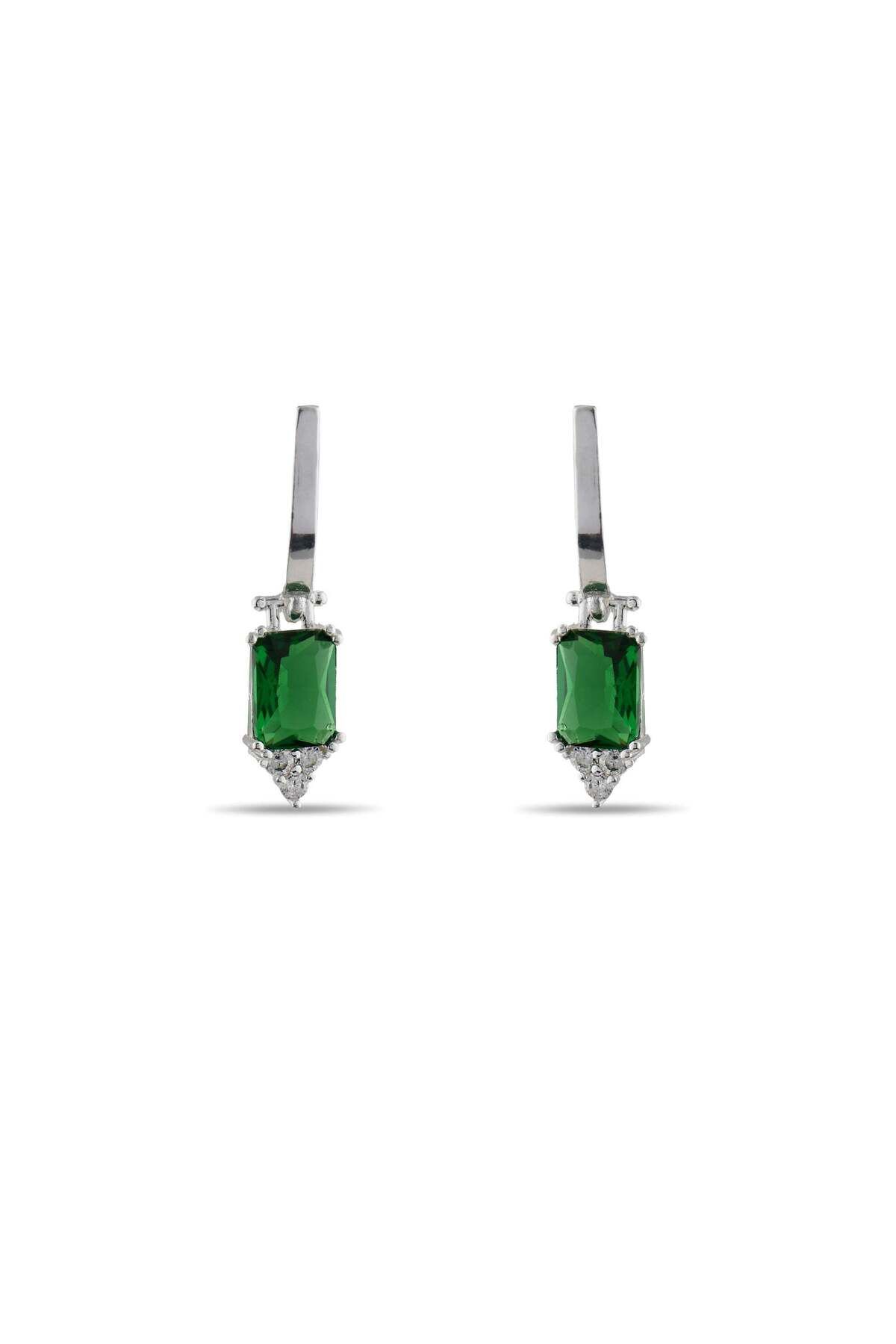 Lial Diamond Doğal Taşlı Gümüş Küpe, 5 gram - Lial Diamond