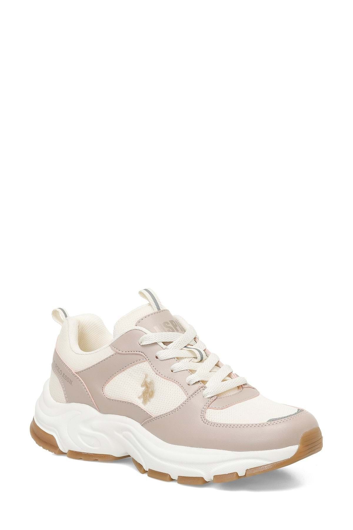 U.S. Polo Assn. Sorley 5fx Kadın Sneaker Pudra