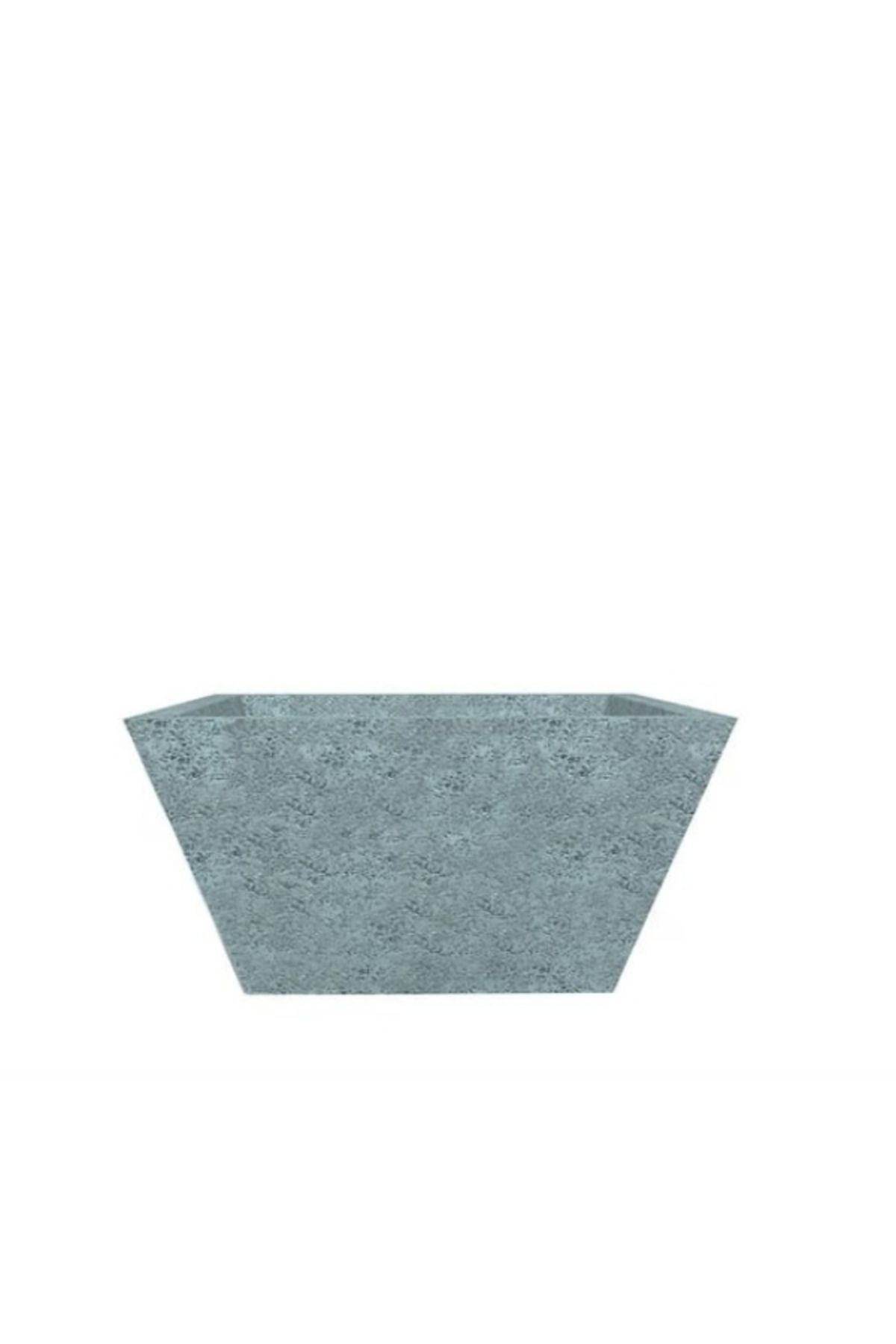 Dekor Hafif Beton Saksı Kare Konik 20LT