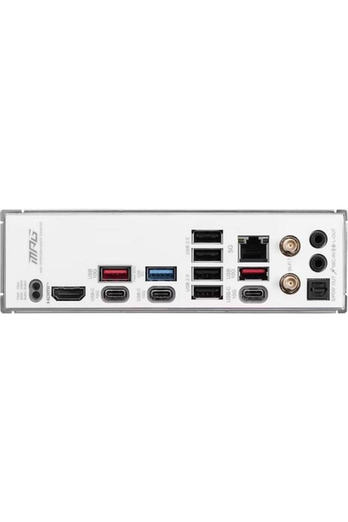 MSI-MPG B850 EDGE TI WIFI7 DDR5 HDMI-DP PCIE 5.0 AM5 ATX 6