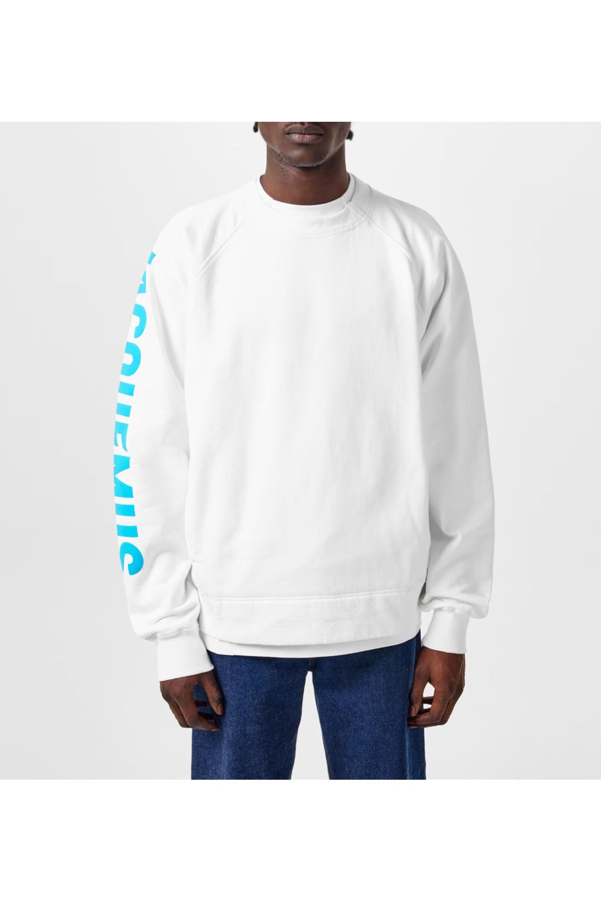 BrandsBoutique Logo Printed Oversize Sweatshirt
