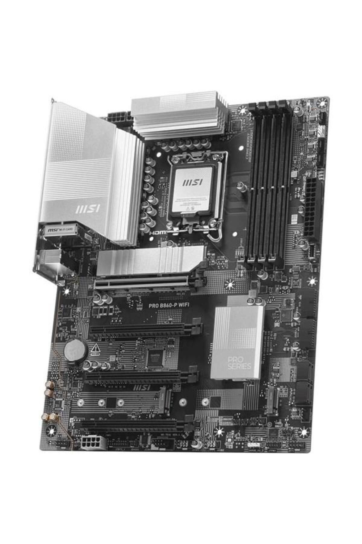 MSI-PRO B860-P WIFI7 DDR5 HDMI-DP PCIE 5.0 1851P ATX 3