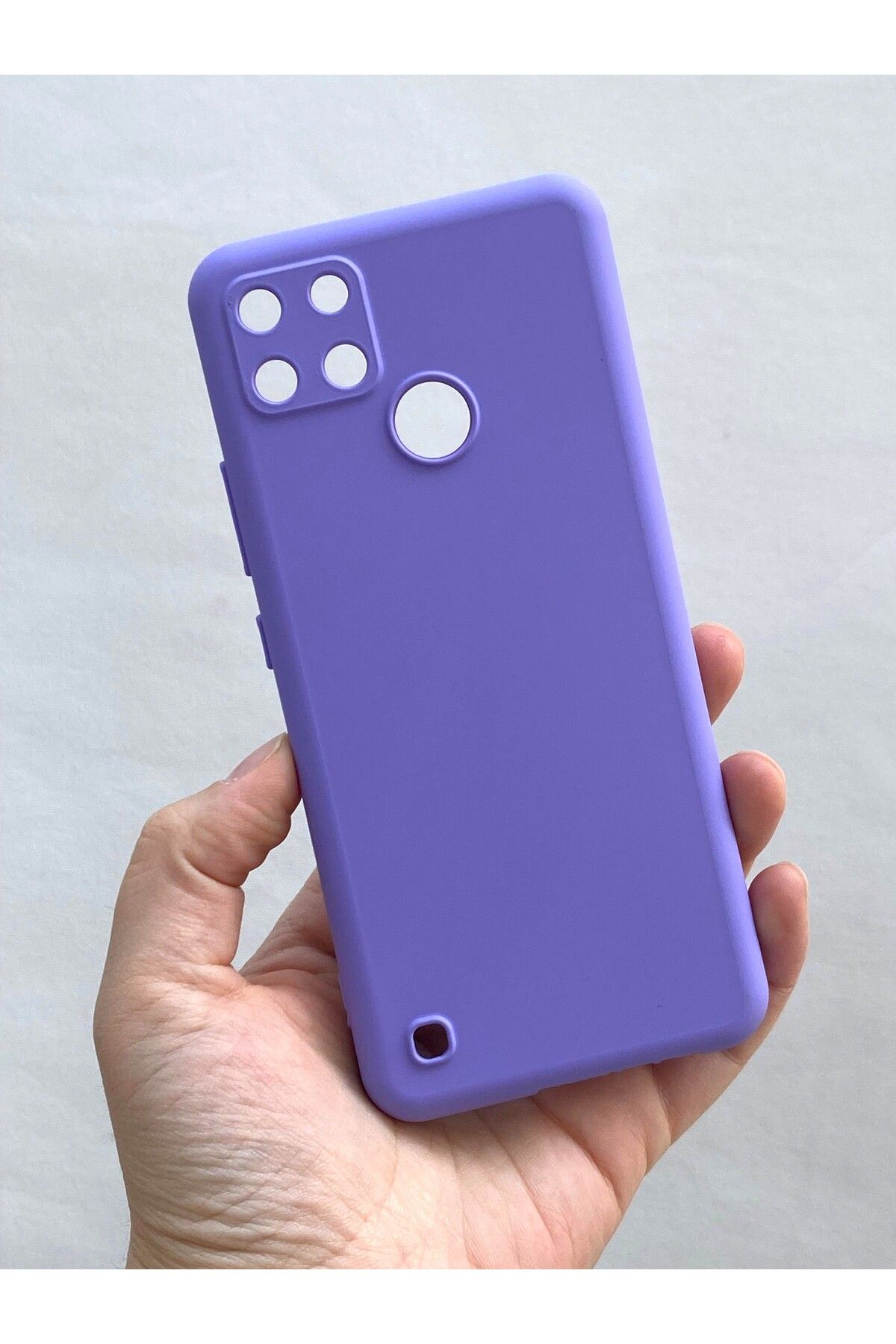 Vip Case Realme C21Y - Silikon Darbe Emici Klasik Korumalı Rubber Kılıf