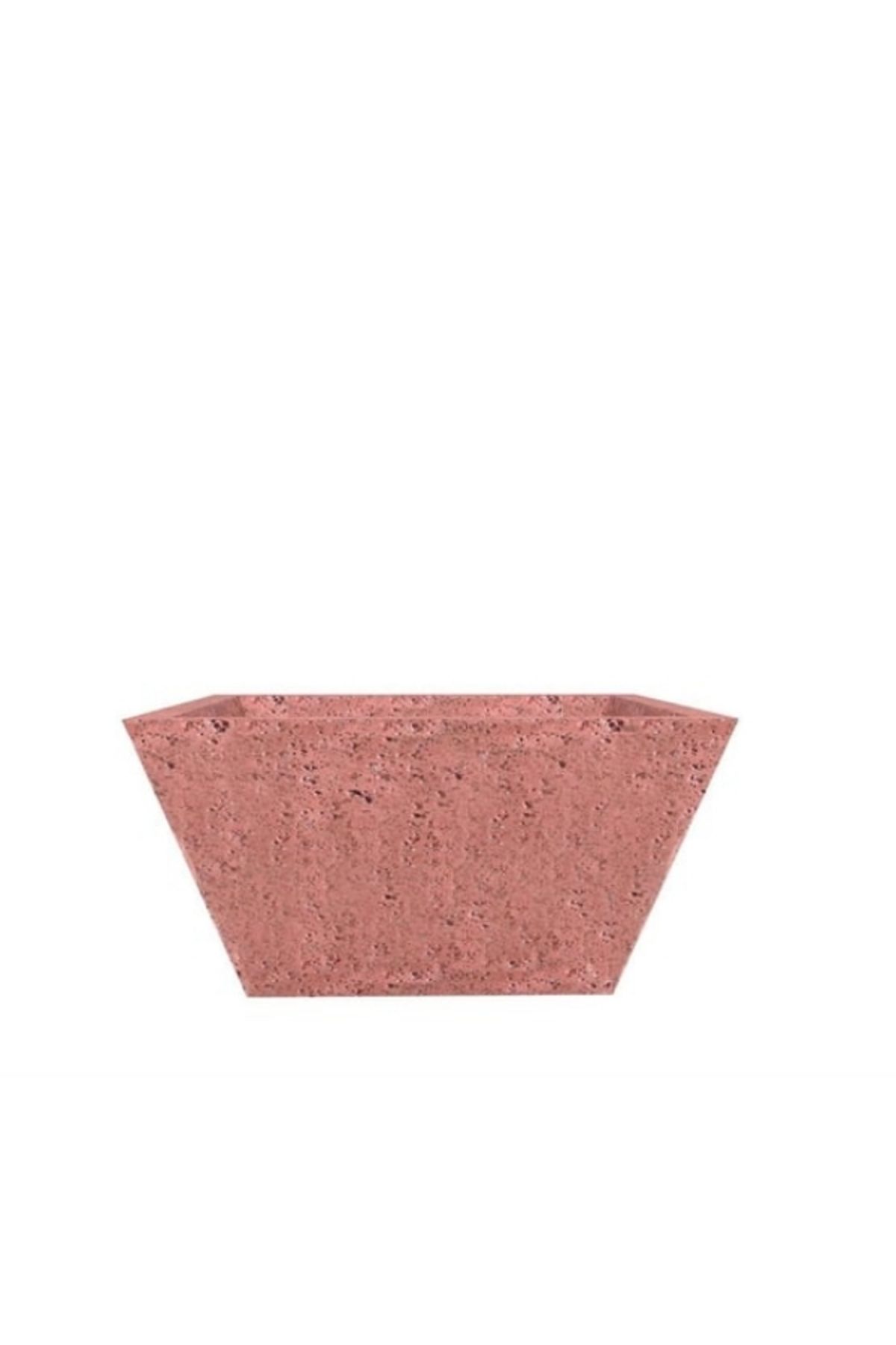 Dekor Hafif Beton Saksı Kare Konik 30LT