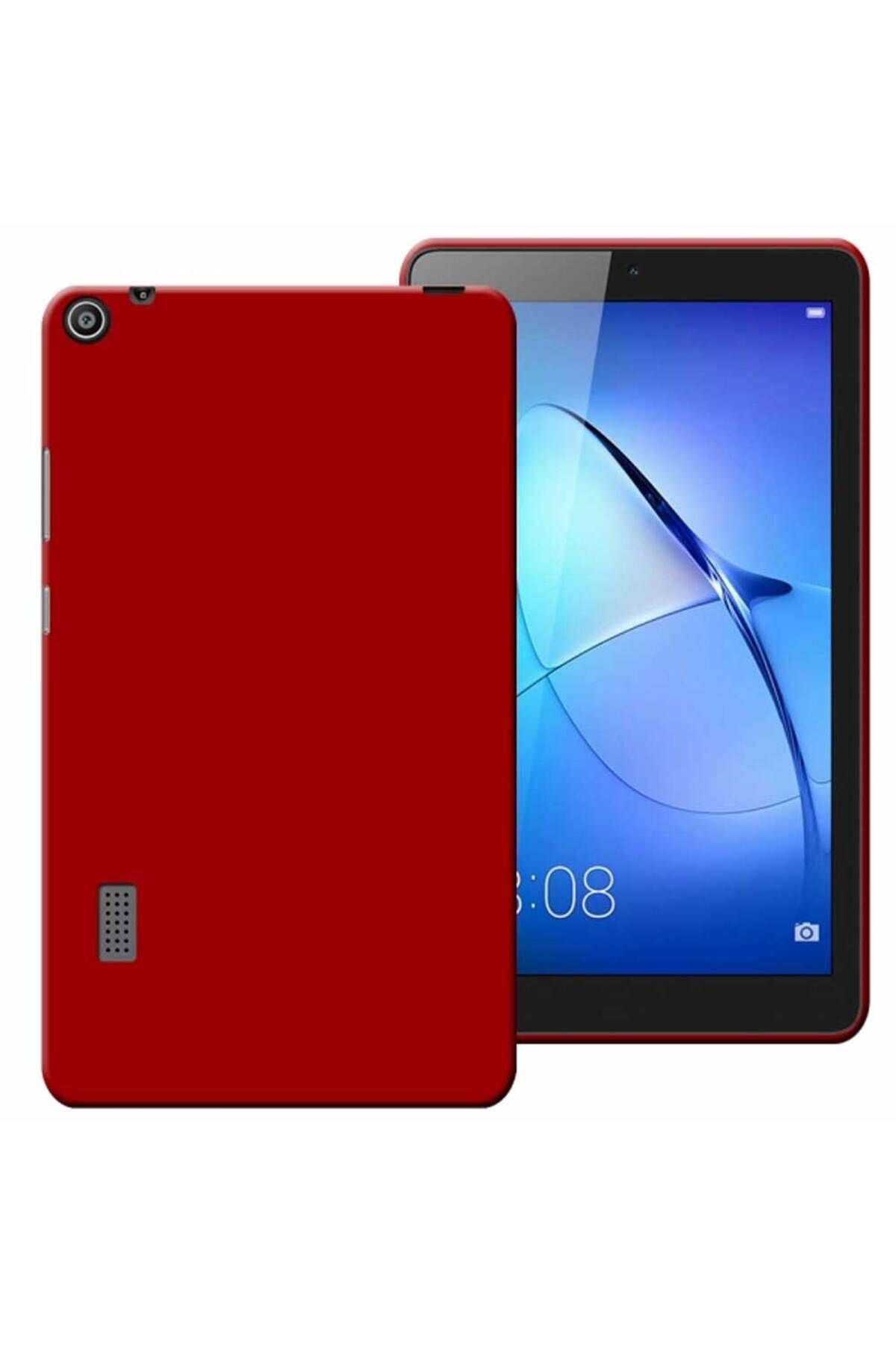 Tekamo Huawei MediaPad T3 Uyumlu 7 inç Rubber Yıkanabilir Silikon Kılıf
