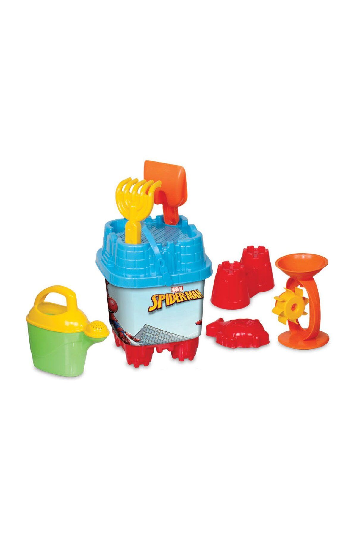 NillyToys 01572 Spiderman Büyük Kale Kova Seti