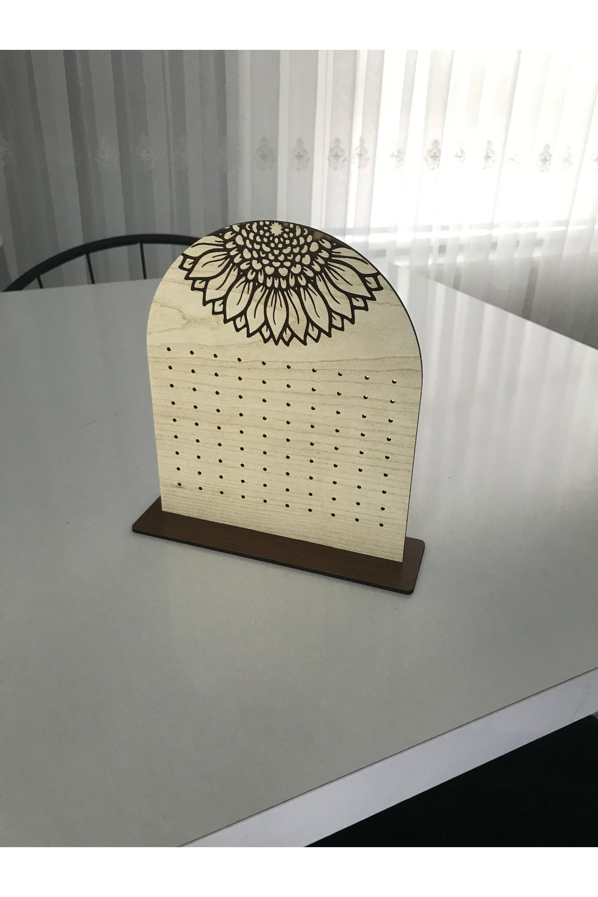 Ahşap Takı Organizeri Desenli