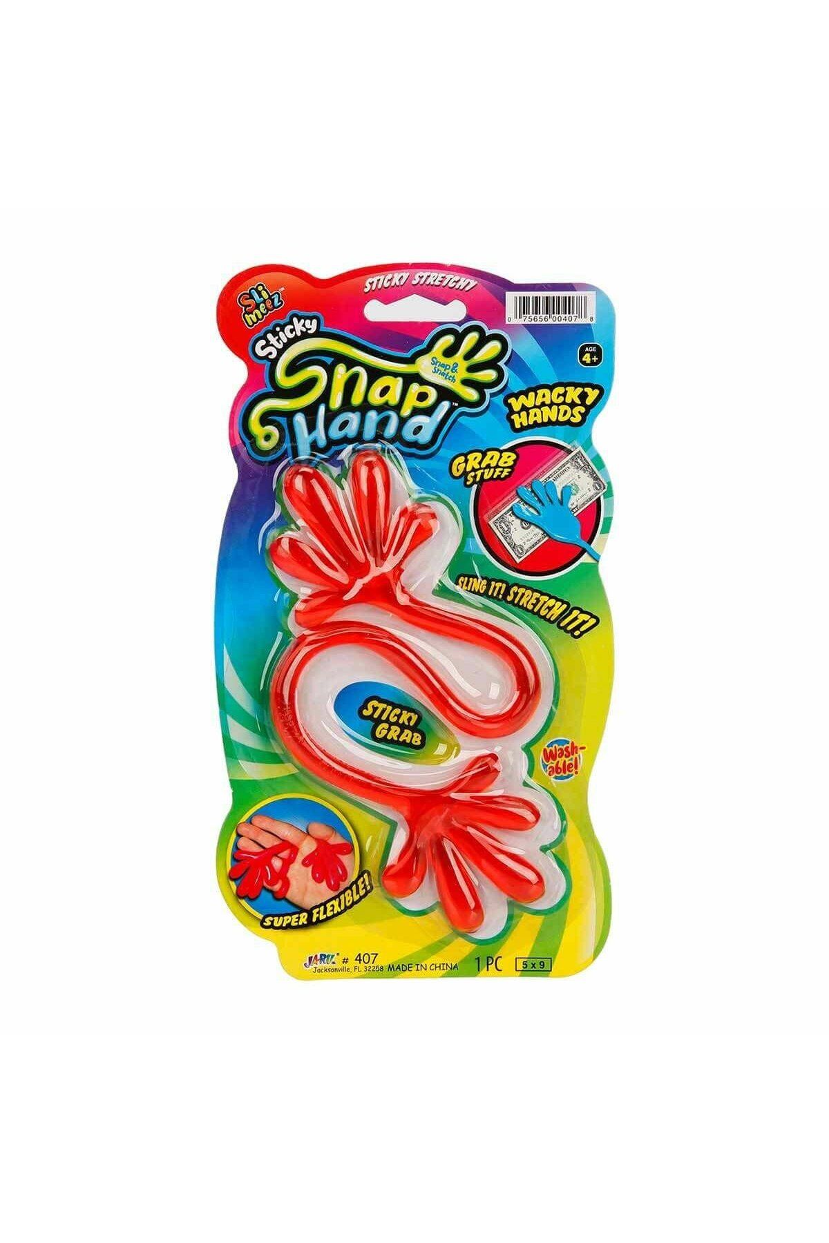 NillyToys 0407 SUN-JRU-4 Renk Kartelalı Yapışkan El - Sunman