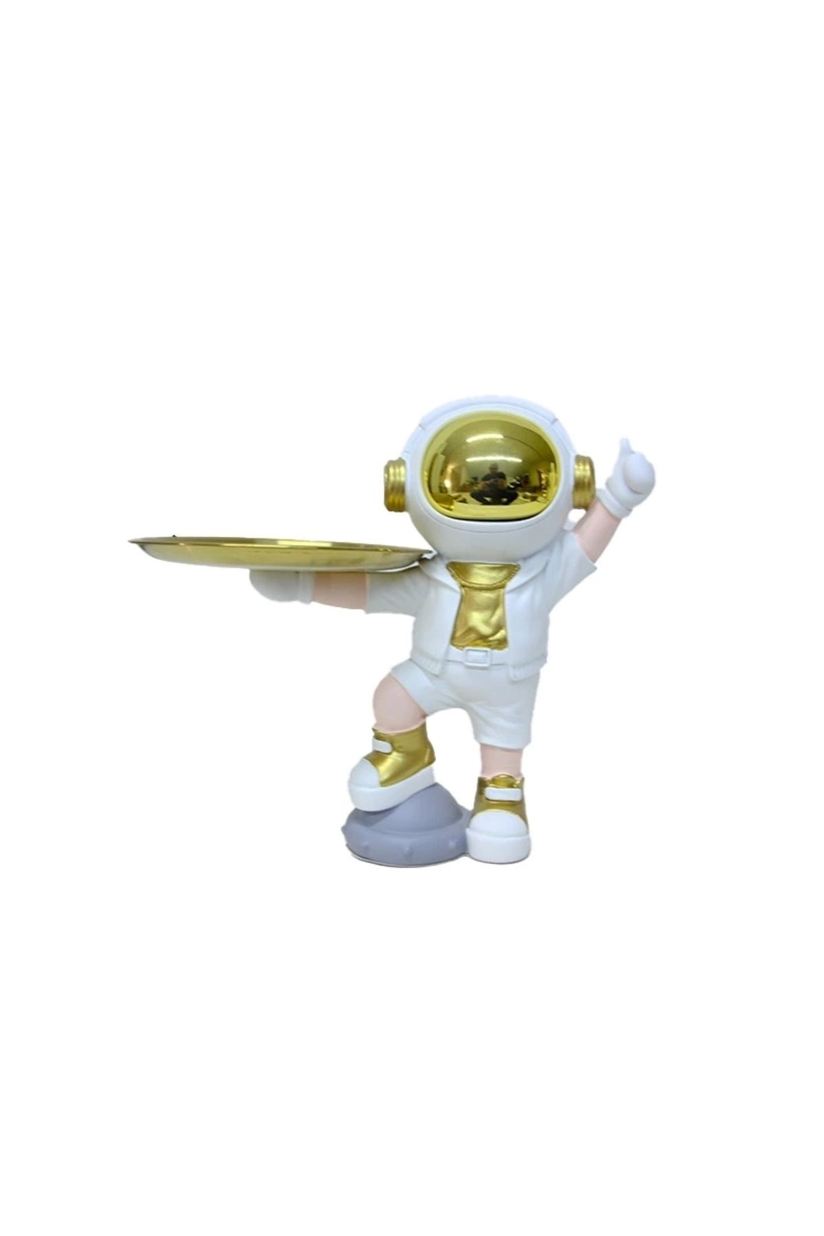 ShopNova Dekoratif Uzay Astronot Servis Tabaklı