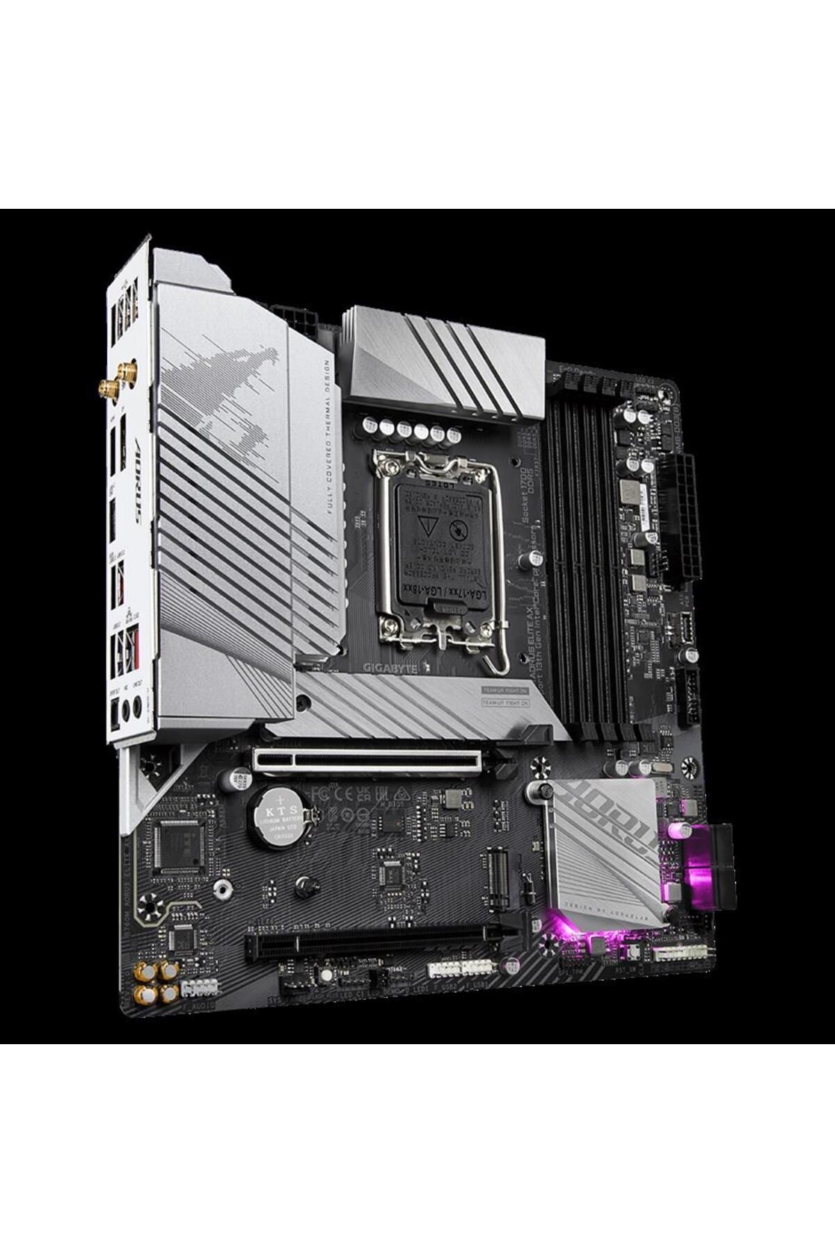 Gigabyte-B760M Aorus Elite Ax 5333Mhz(Oc) Ddr5 M.2 Matx 1700P 3