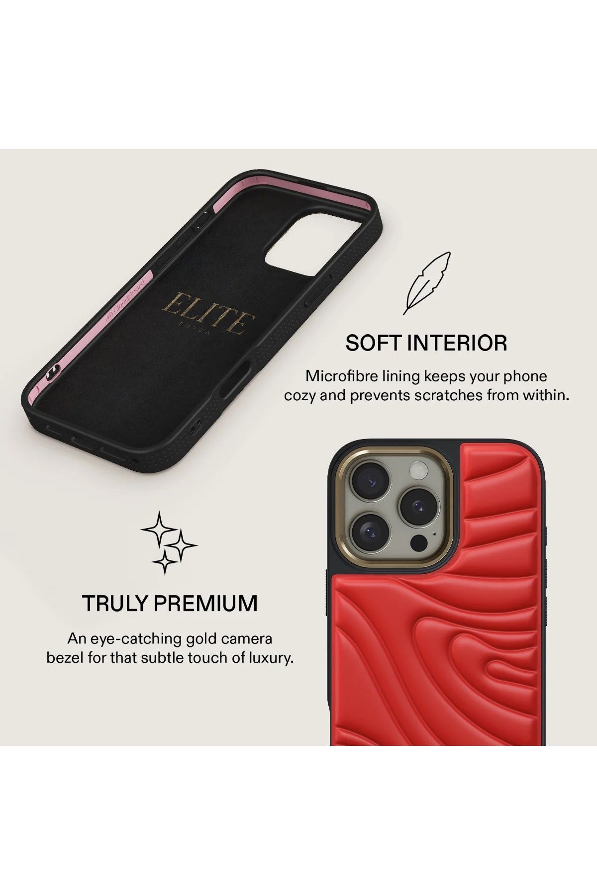 BURGA-iPhone 16 Pro Ultra-Soft Material Bouncy Texture,CloudGuard Absorption,Lightweight Build,Protection 7
