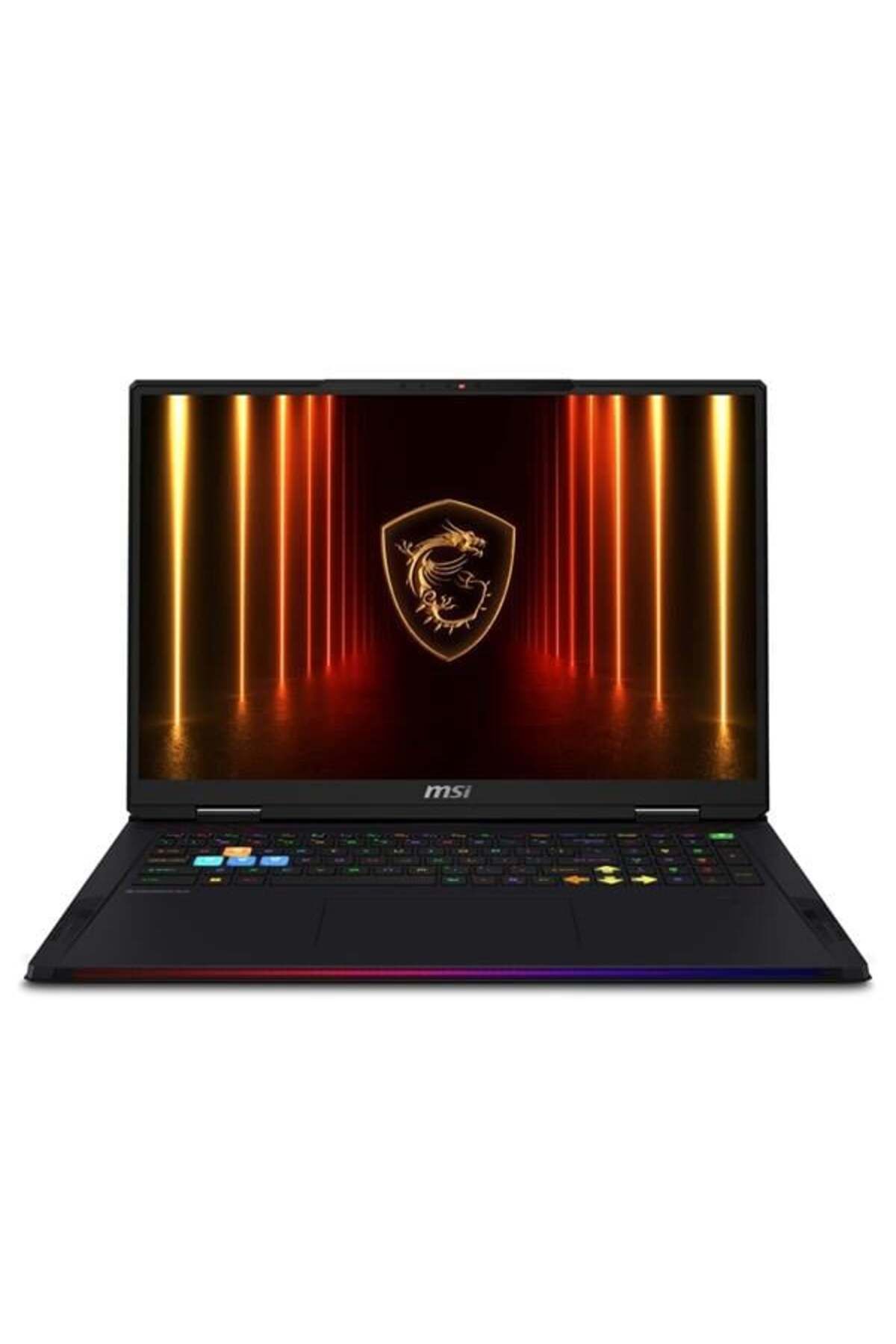 MSI 18" UHD RAIDER A18 Hx A9WIG-092TR RYZEN 9 9955HX3D-64GB DDR5 RAM-16GB RTX5080-2TB NVME-W11H 120H