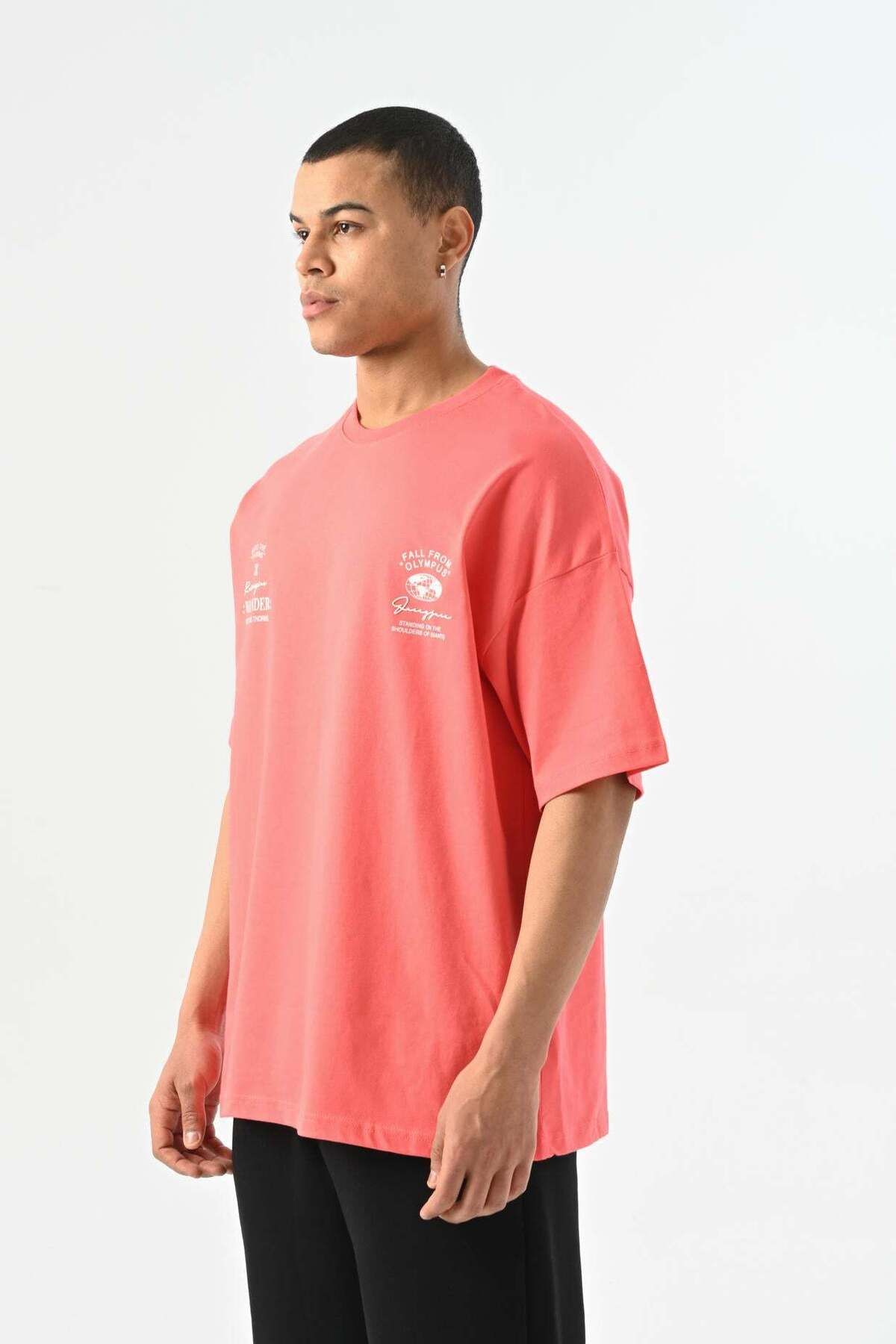 jaceyjace Olympus Oversize T-shirt - Nar