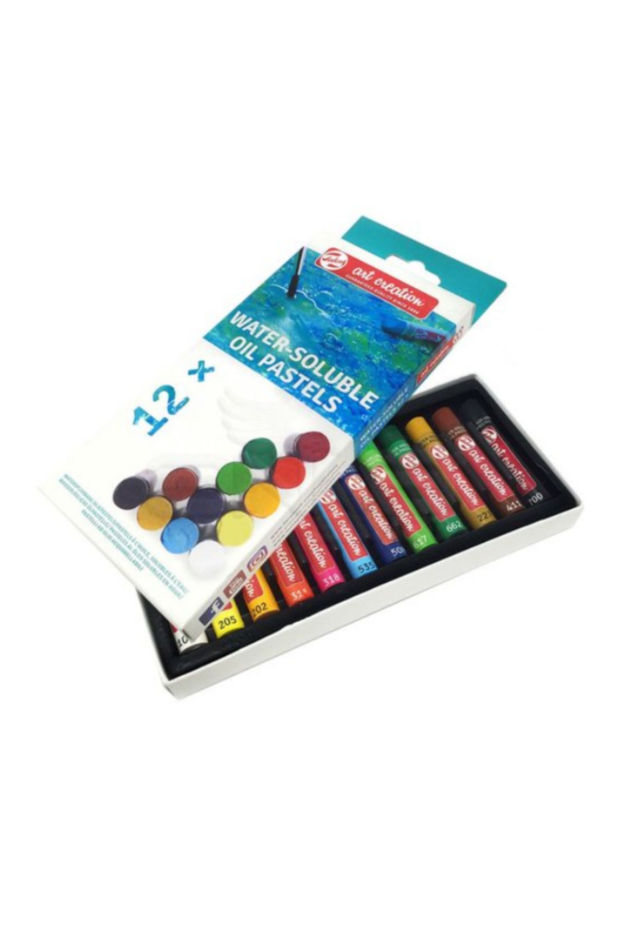 Art Creation Sulandirilabi̇li̇r Yağli Pastel 12 Renk 9029112m