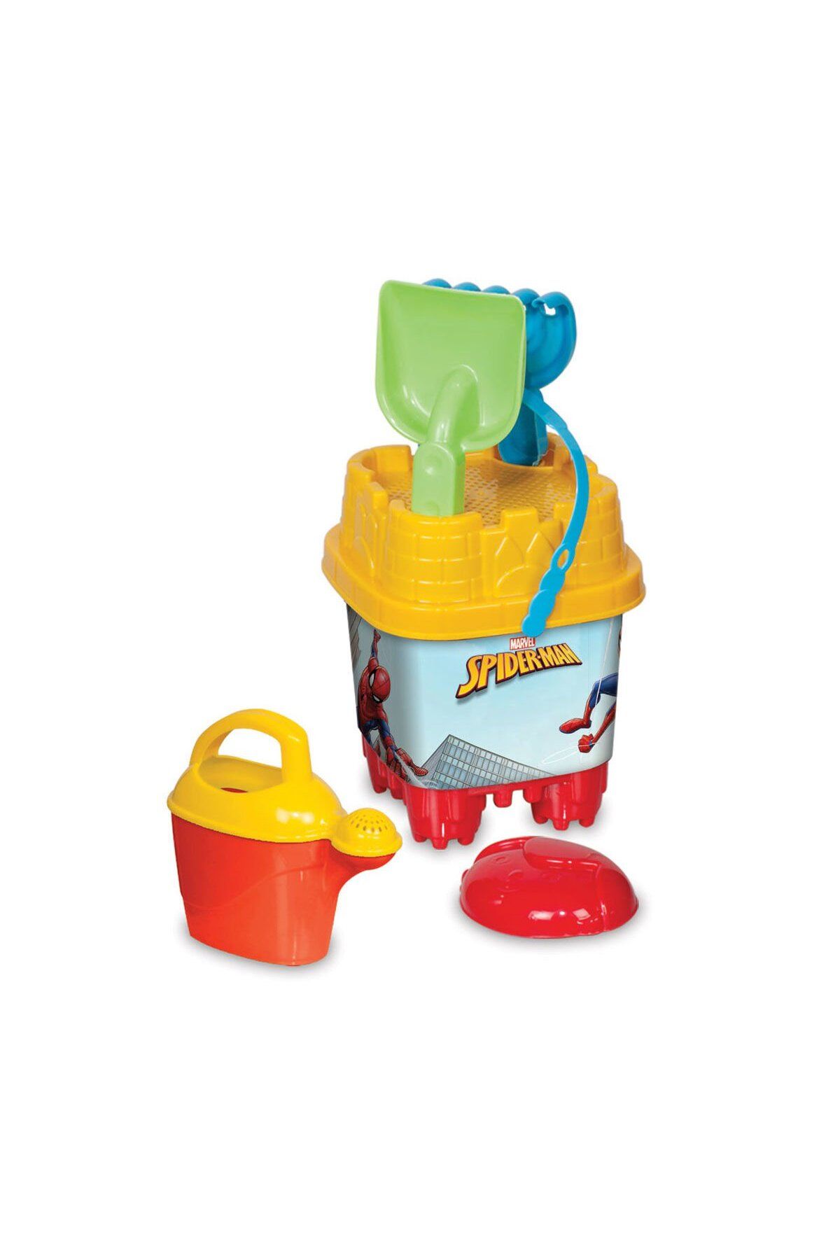 NillyToys 01570 Spiderman Küçük Kale Kova Seti -Dede