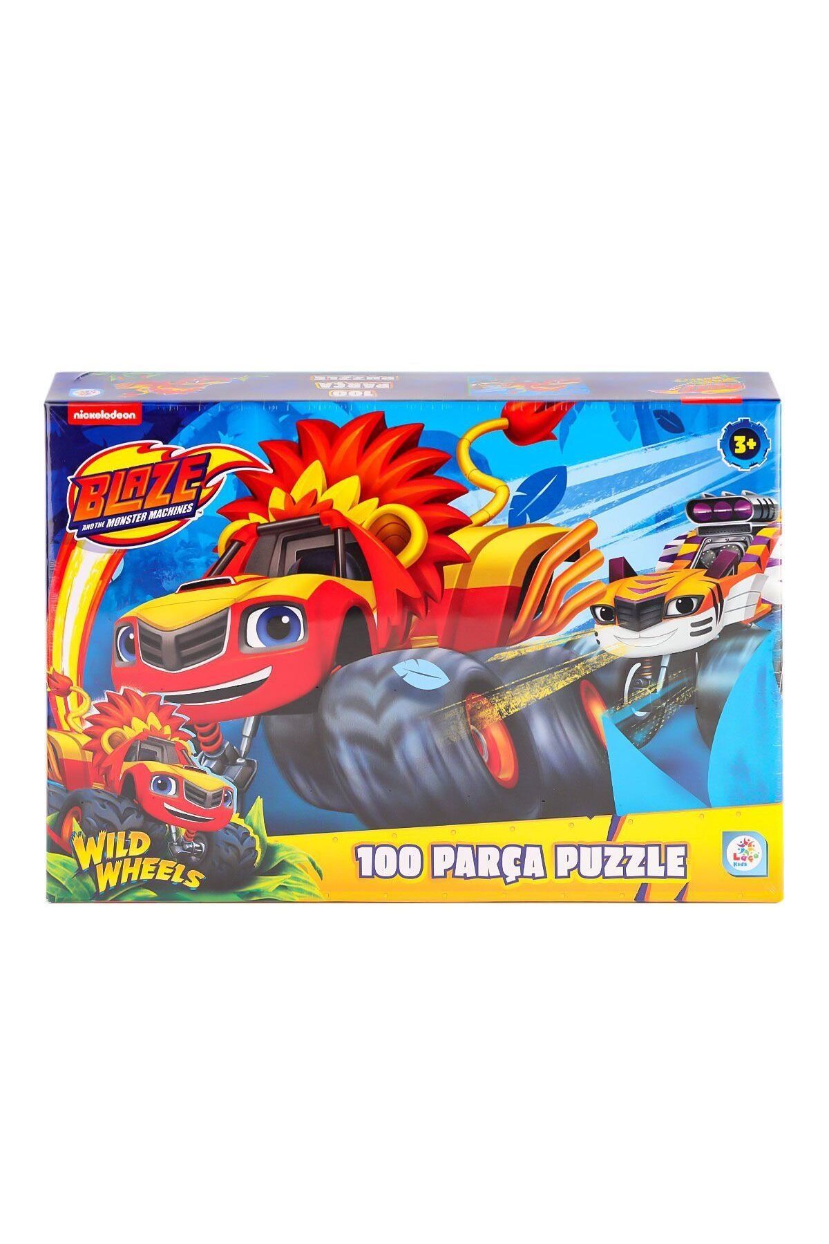swilex BL0048 Blaze Machines 100 Parça Puzzle