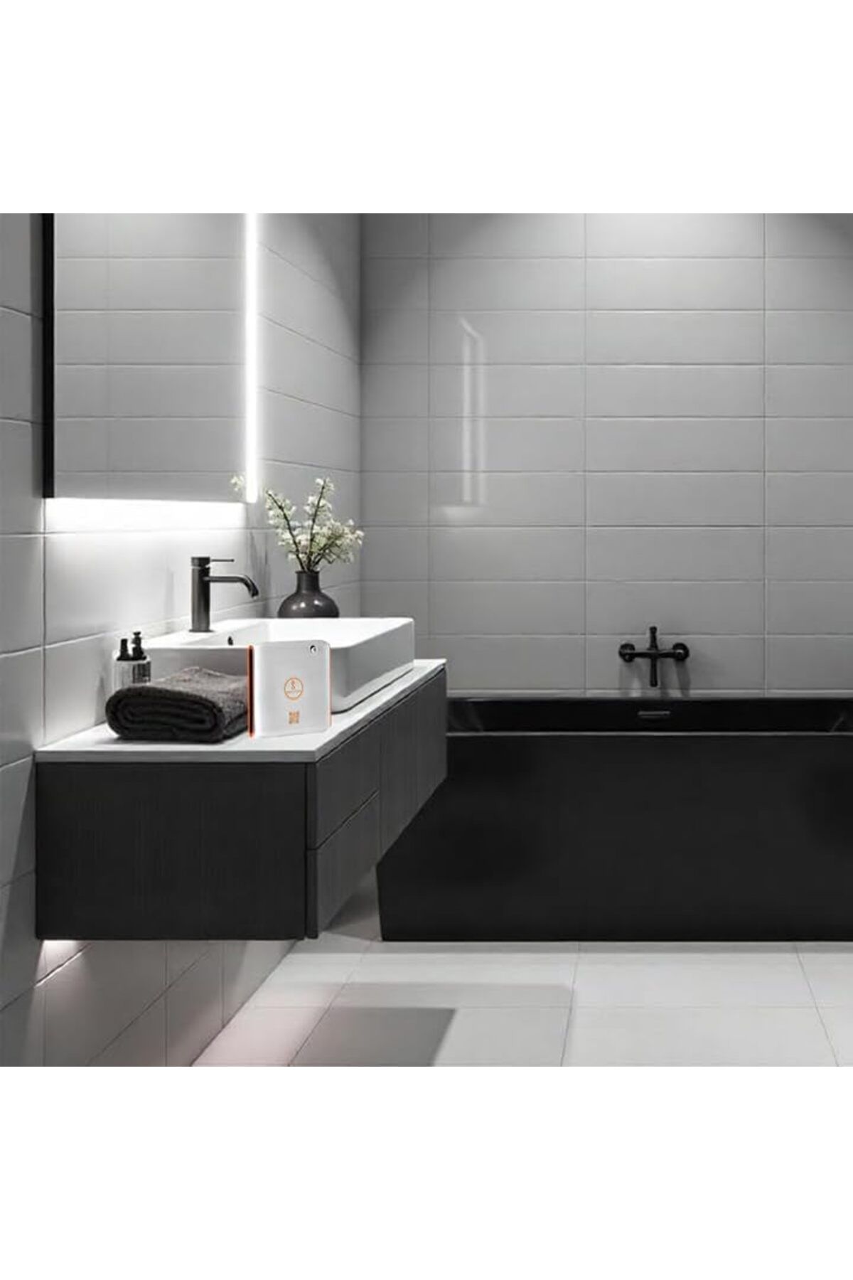 Scenta-Flora Scent Lav Sleek Aroma Diffuser for Restrooms & Elevators Up to 100 m³ Coverage Compact 4