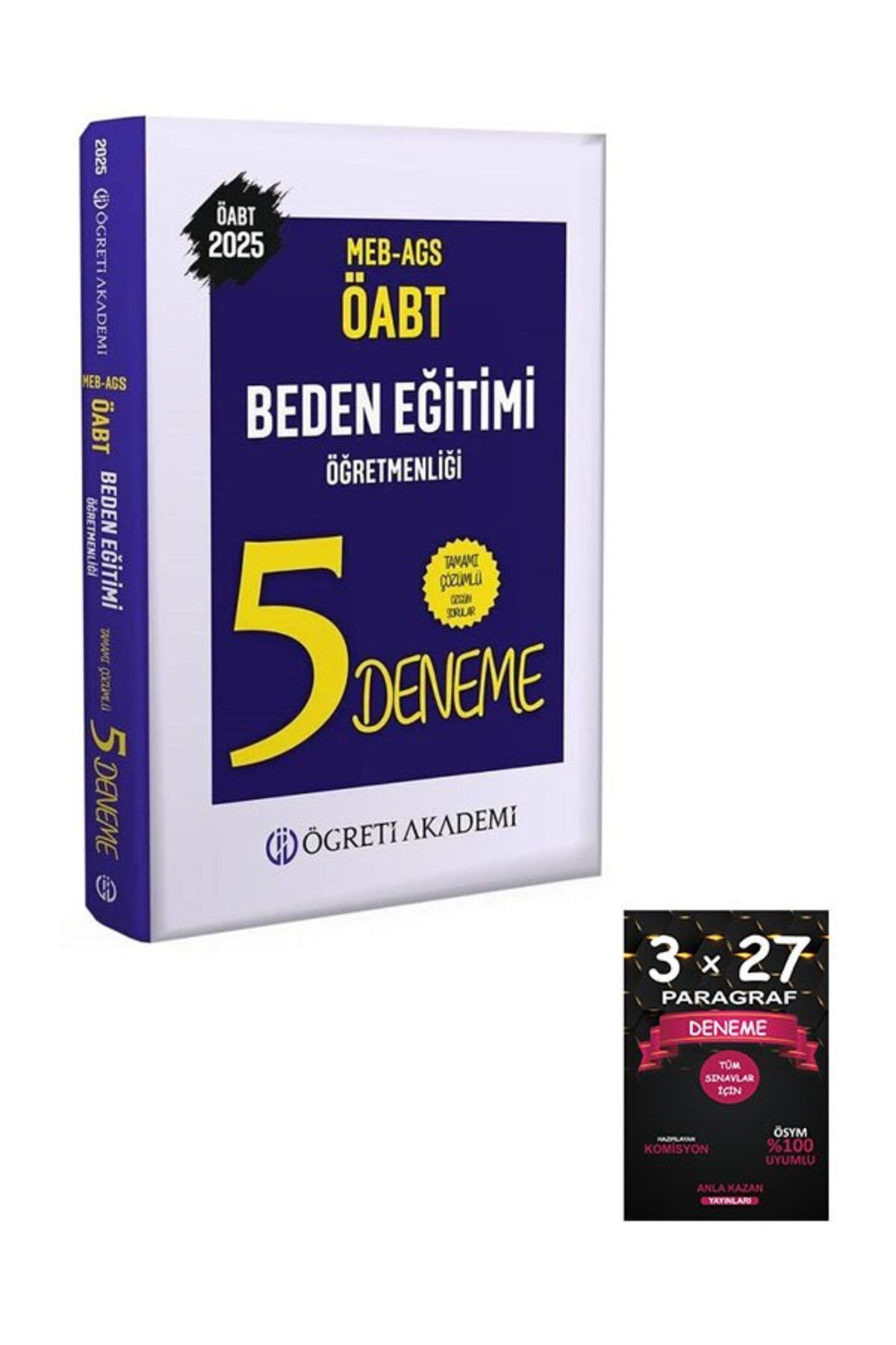 Anla Kazan Yayınları Öğreti 2025 ÖABT MEB-AGS Beden Eğitimi Öğretmenliği 5 Deneme Çözümlü +aNLA kaZAN yAYINLARI