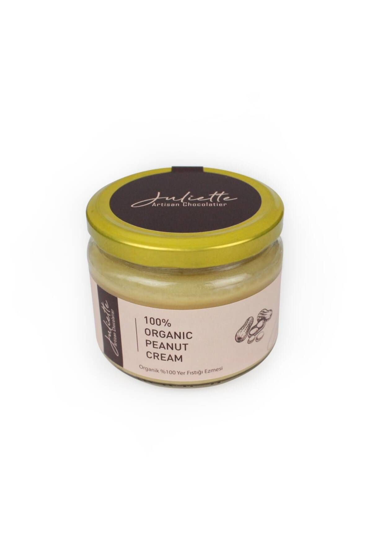 Juliette Artisan Chocolatier %100 Organik Yer Fıstığı Ezmesi 250 g.