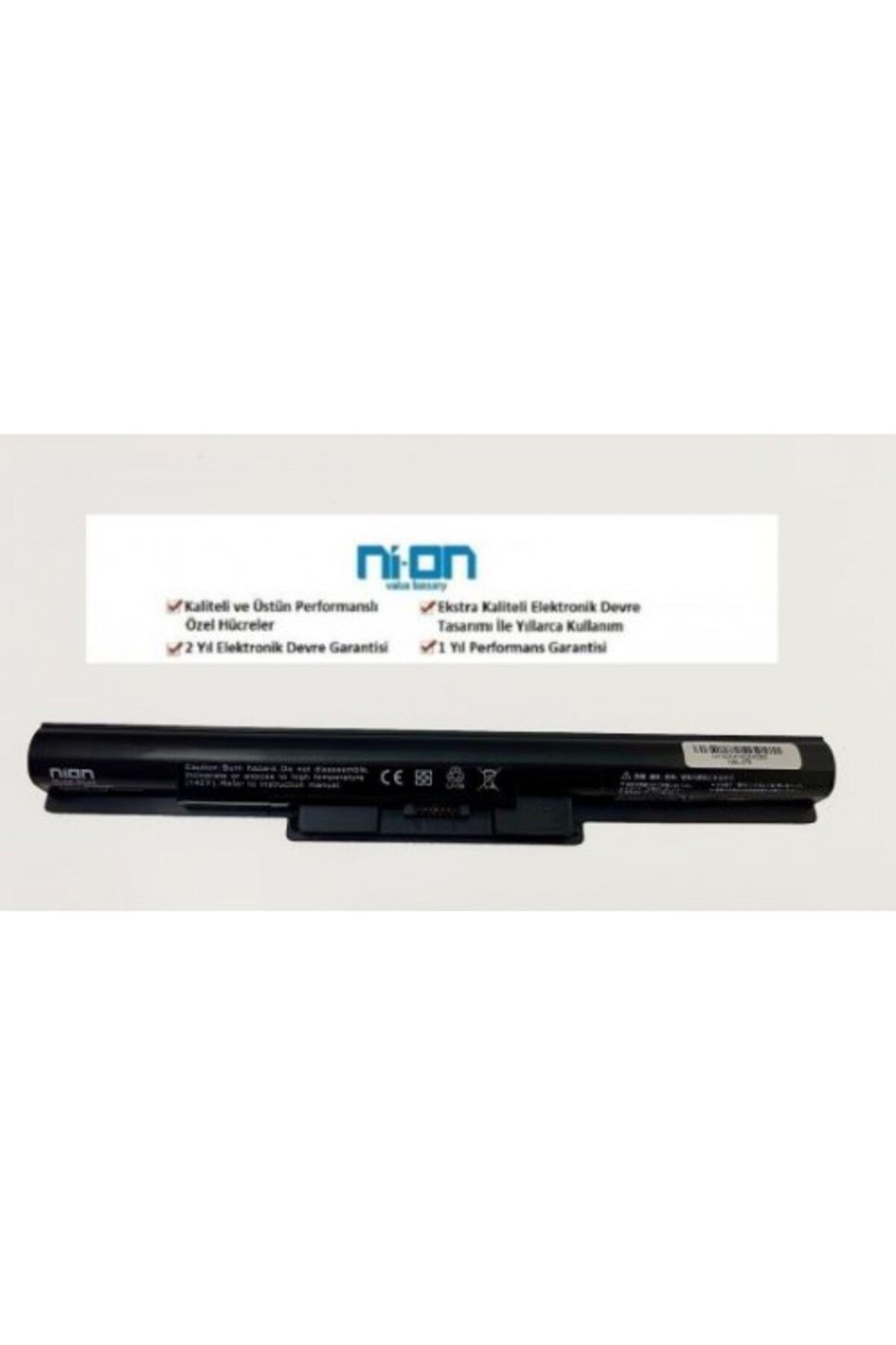 NION Sony SVF15213CXB , SVF15213CXP uyumlu Notebook Batarya - Pil