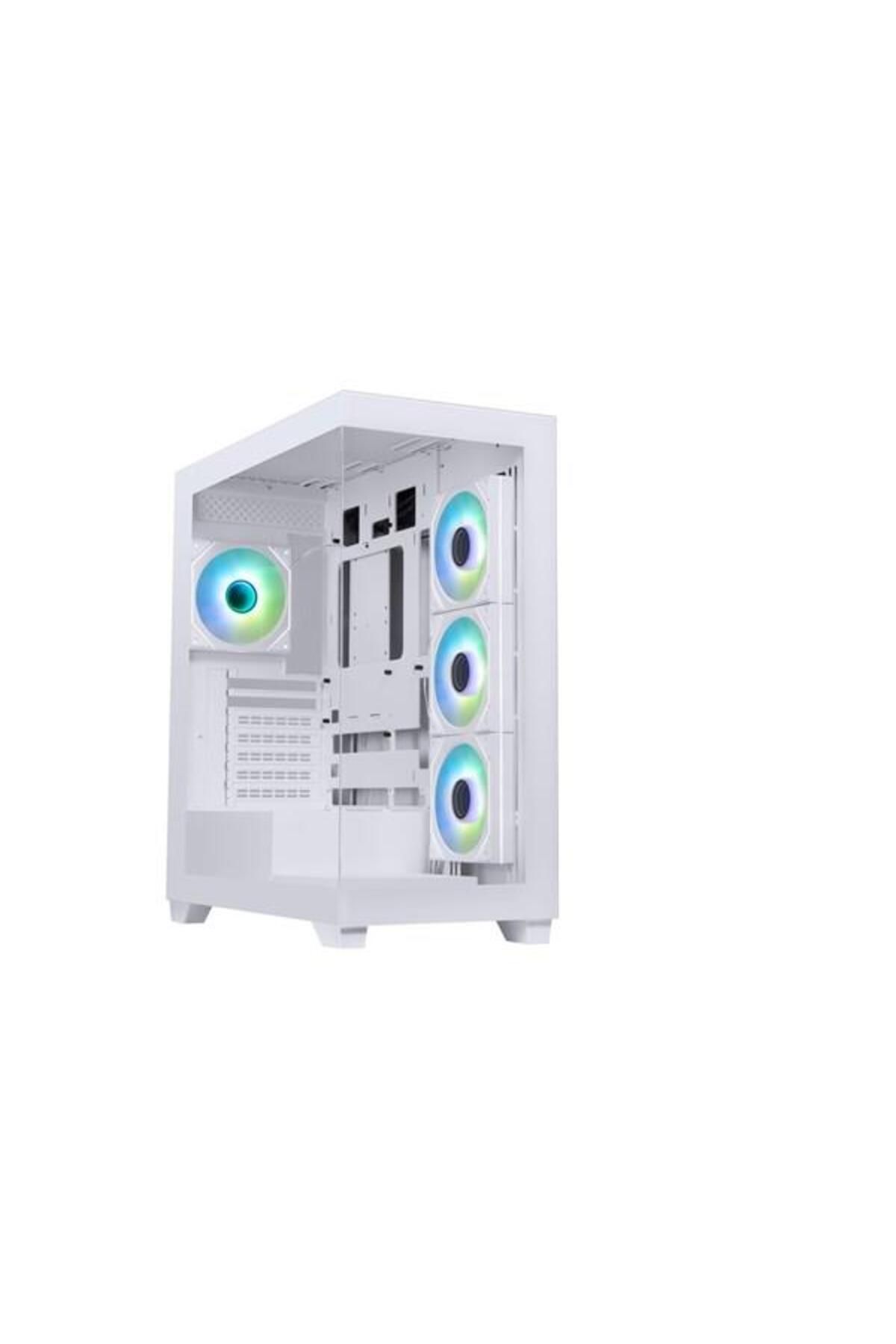BitFenix 750W 80+ BRONZE CUBE PREMIUM BFC-CETB75WWGWW-4A Gaming Mid-Tower PC Kasası Beyaz Pencereli