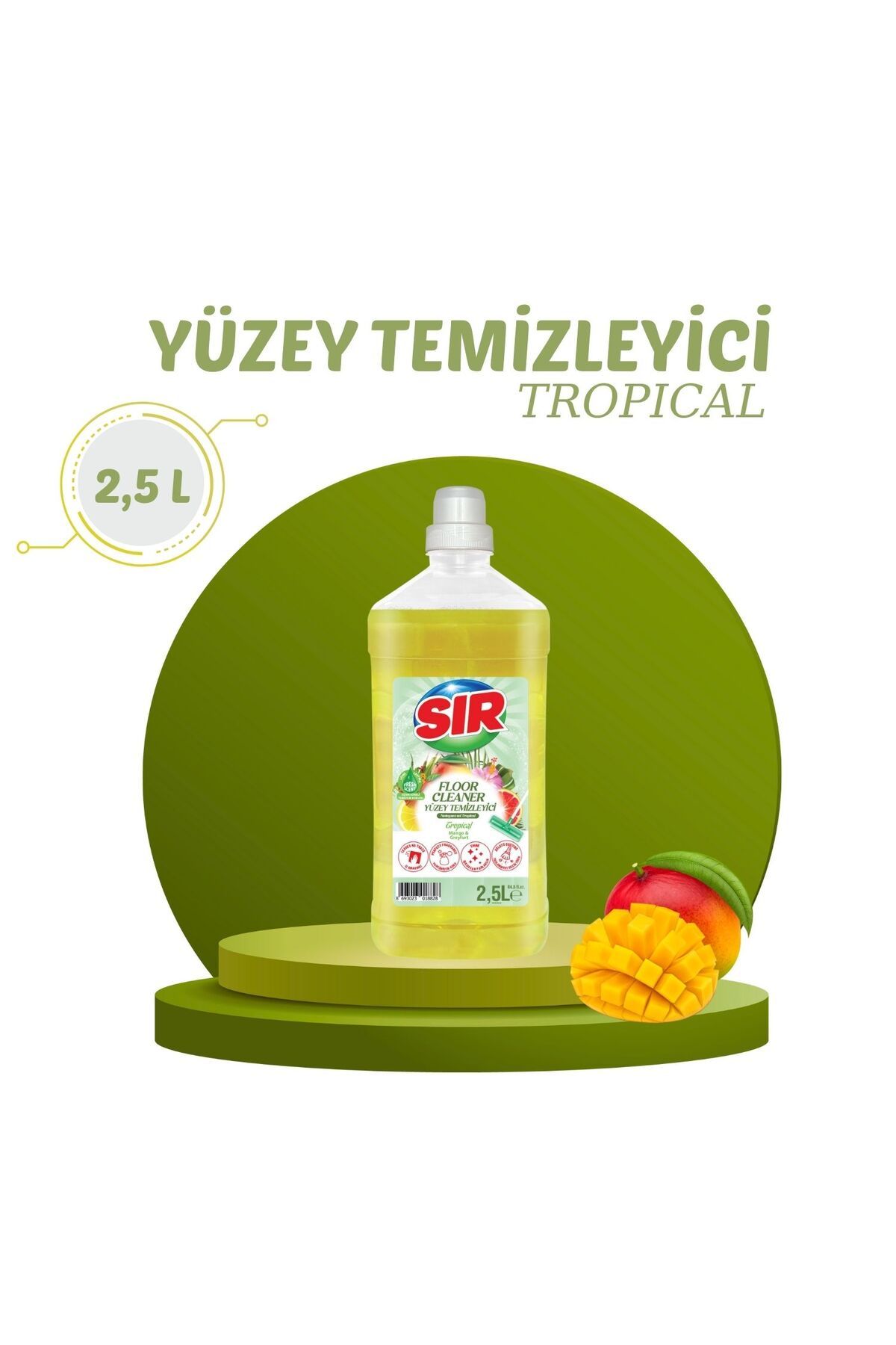 Sır Yüzey Temizleyici Tropical 2,5 Litre