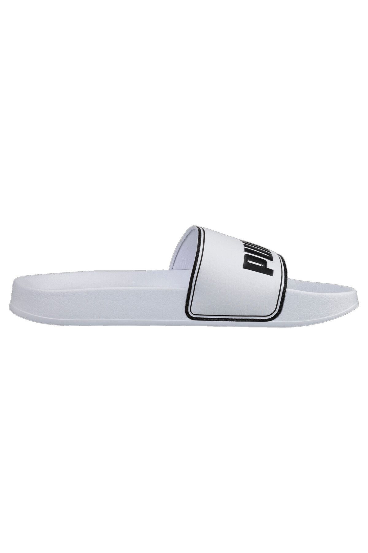 Puma-Unisex Leadcat Slide Sandals Sports Slippers - White 4
