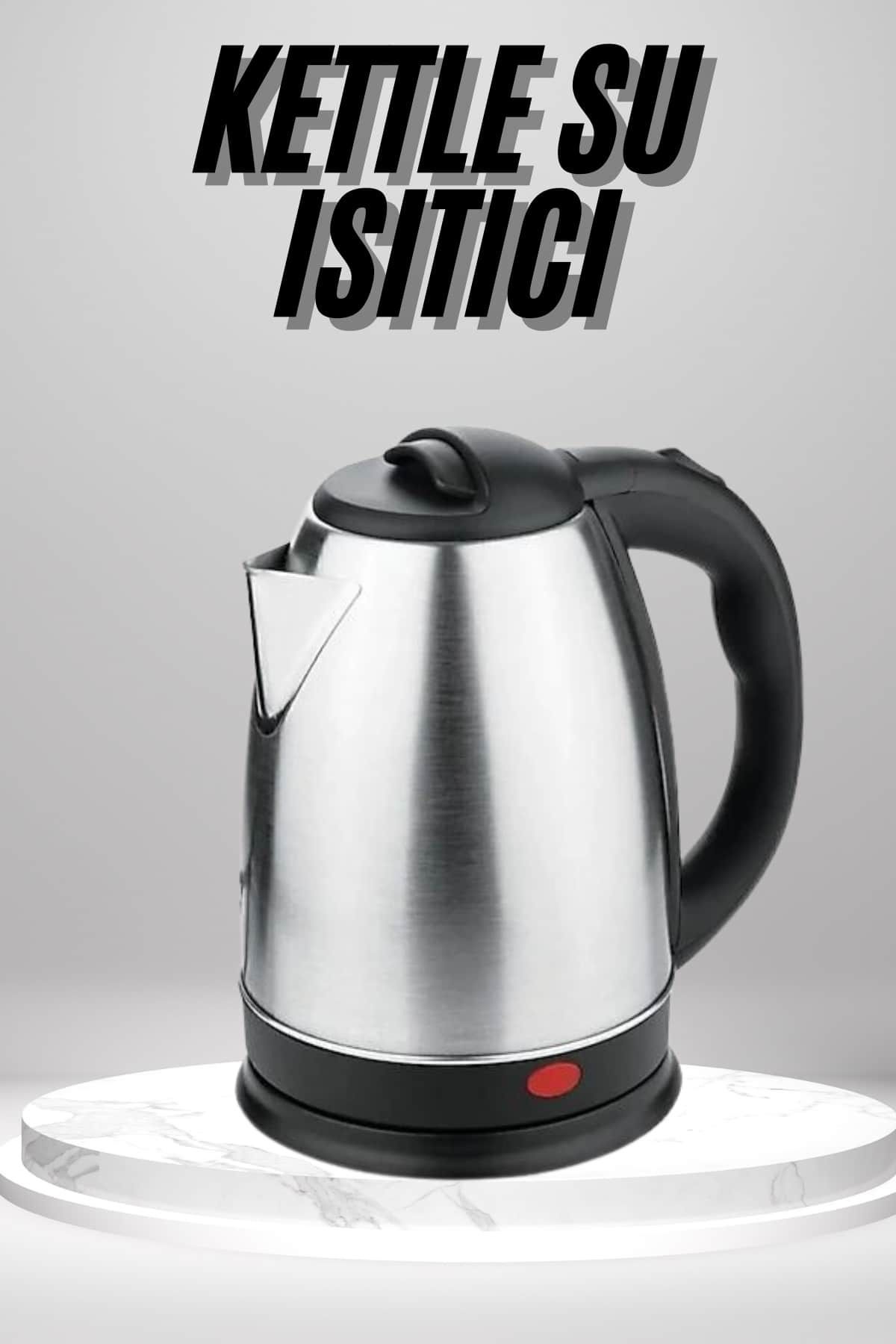 ASTRALTECH Su Isıtıcı 220 - 240 V Paslanmaz Çelik Kettle Uzun Ömürlü 2000 Watt