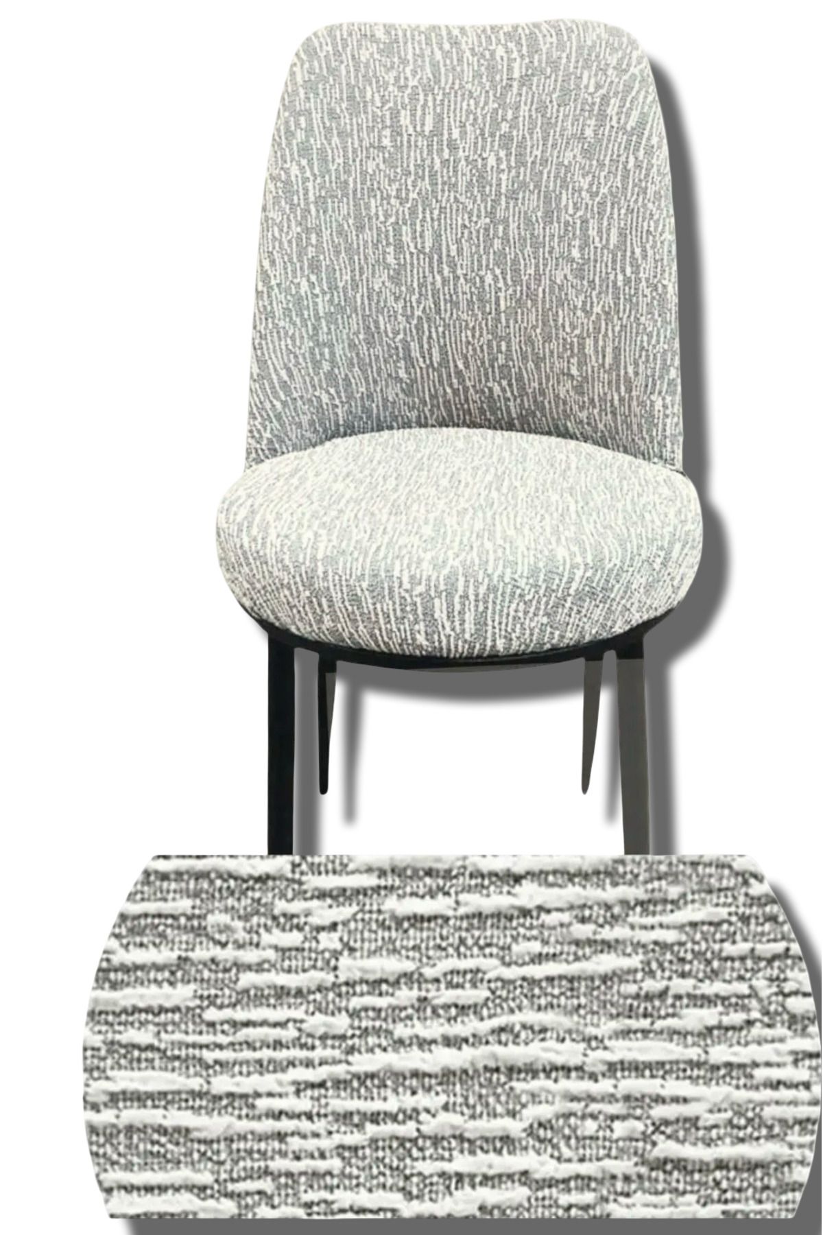 Muensu 6 Adet Oval, Yuvarlak Sandalye Örtüsü One Size 0001