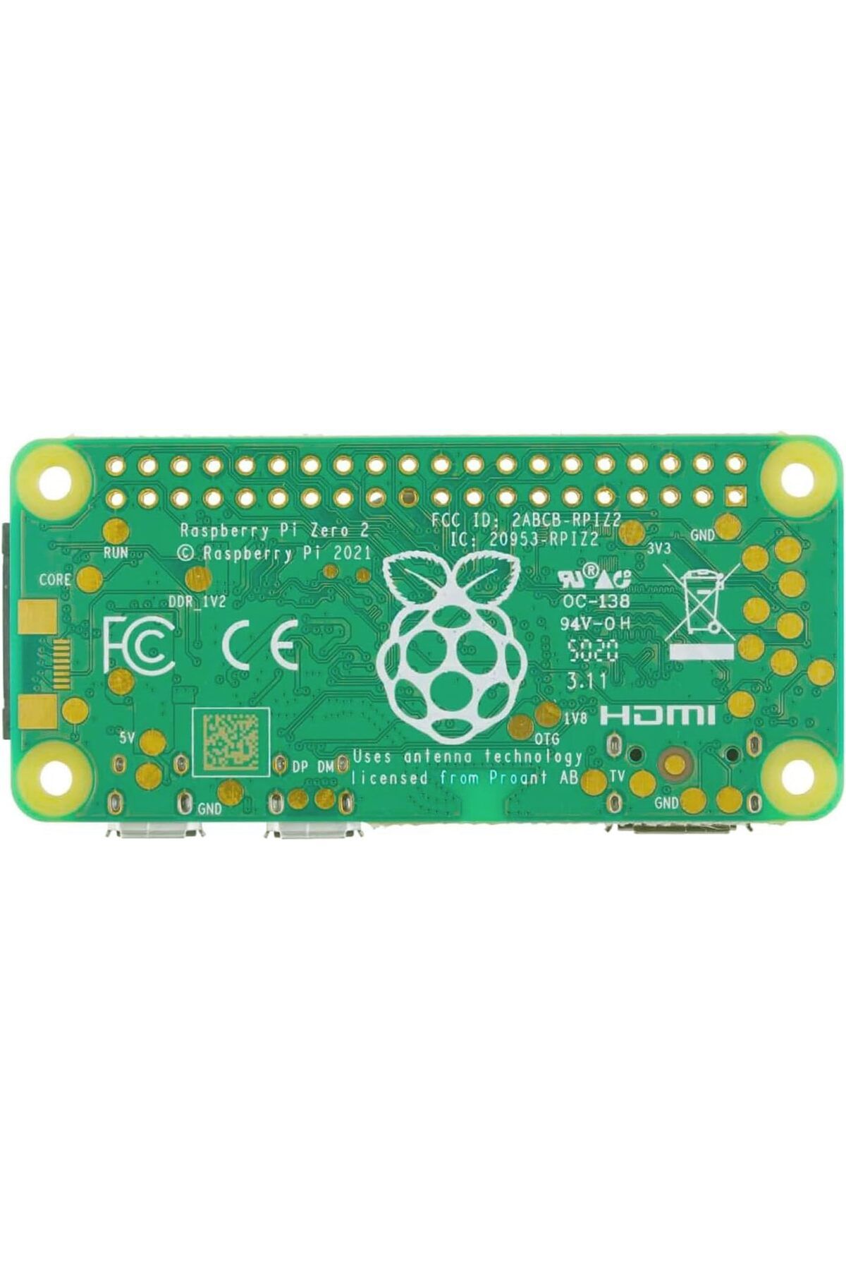 Raspberry-DIGISHUO Raspberry Pi Zero 2W (Wireless) 9 in 1 Kit Complete Kit 3