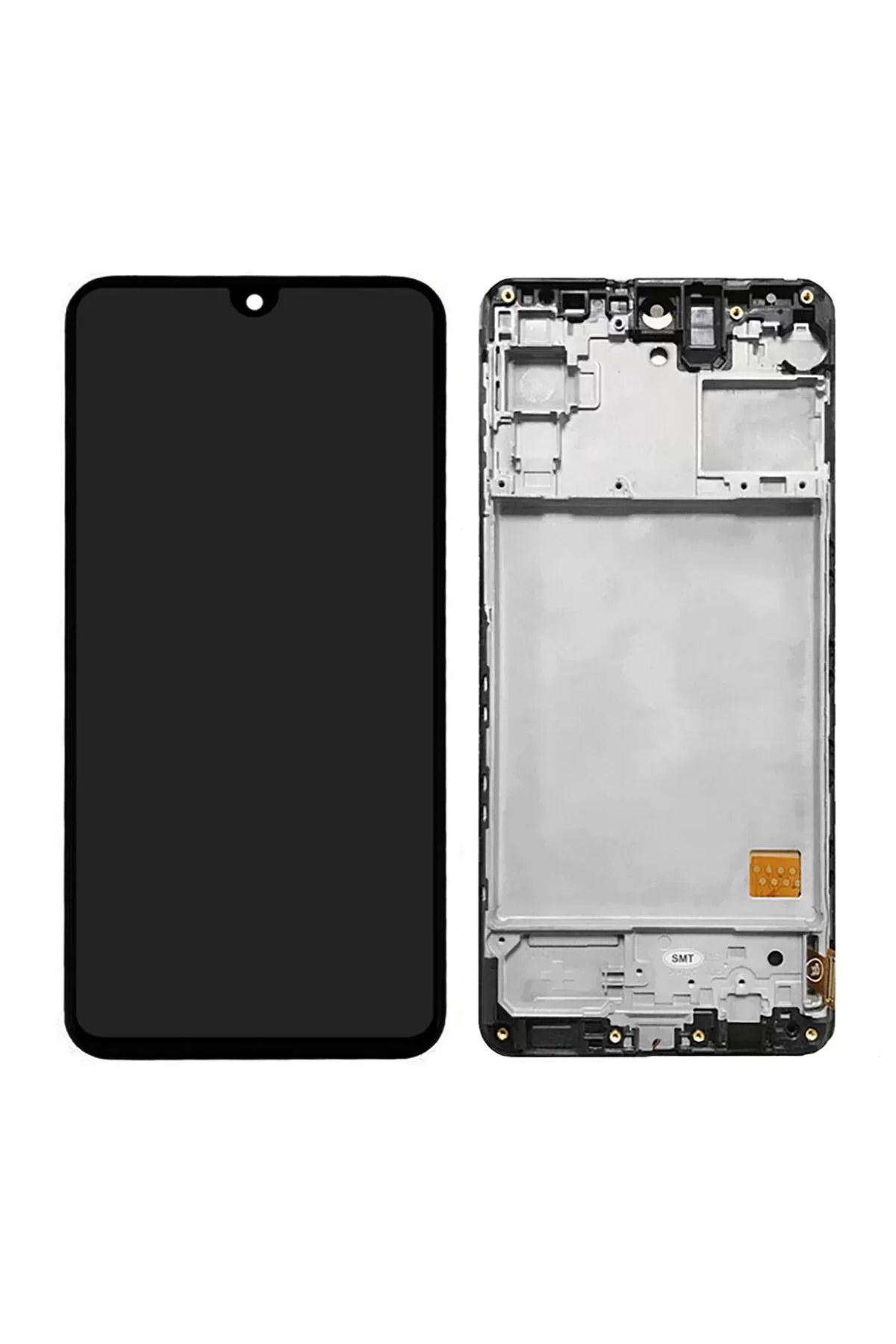 Samsung M31s Sm-M317 uyumlu  Tam Boyutlu Çıtalı OLED Lcd Dokunmatik Ekran
