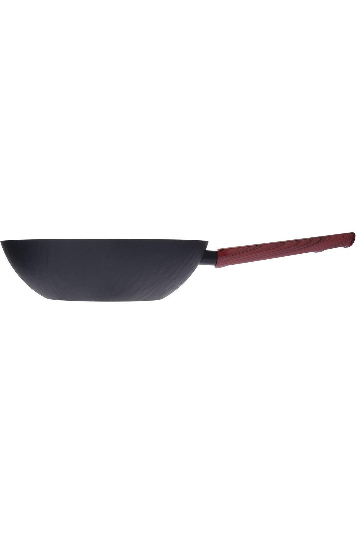 ALSAIF-Rock Stone Non-stick Open Fry Pan From Al Saif Gallery, Amer Cook 28 Cm, Black, Aluminum 3