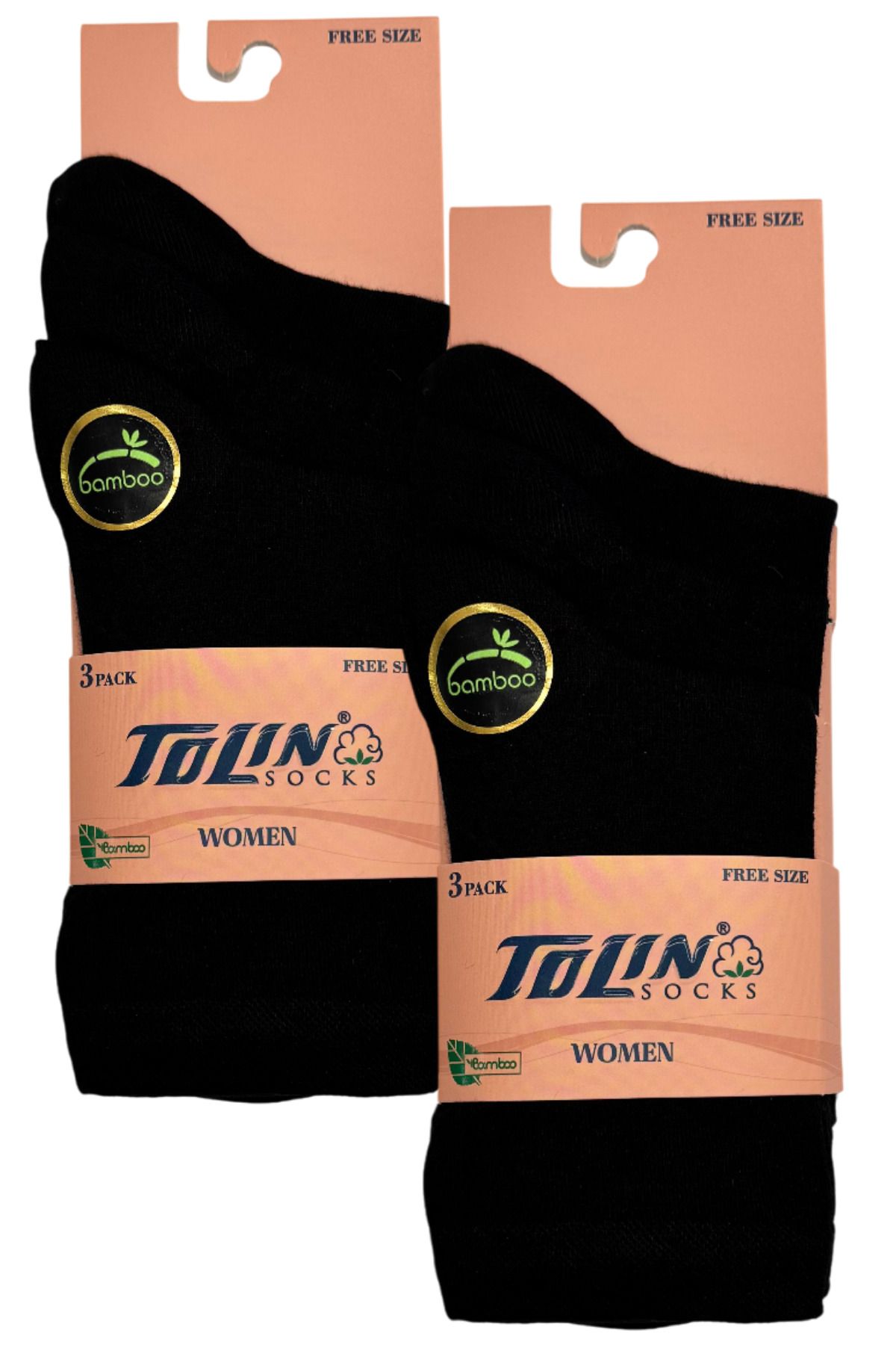 TOLIN Kadın 6 lı Bambu Çorap Seti 24024