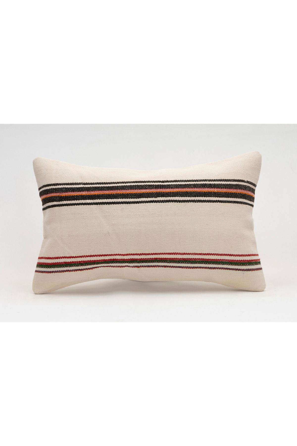 Kilim Whole Sale El Yapımı Kilim'den Yapılmış Vintage Kırlent Kılıfı, Yün, 30x50 Cm