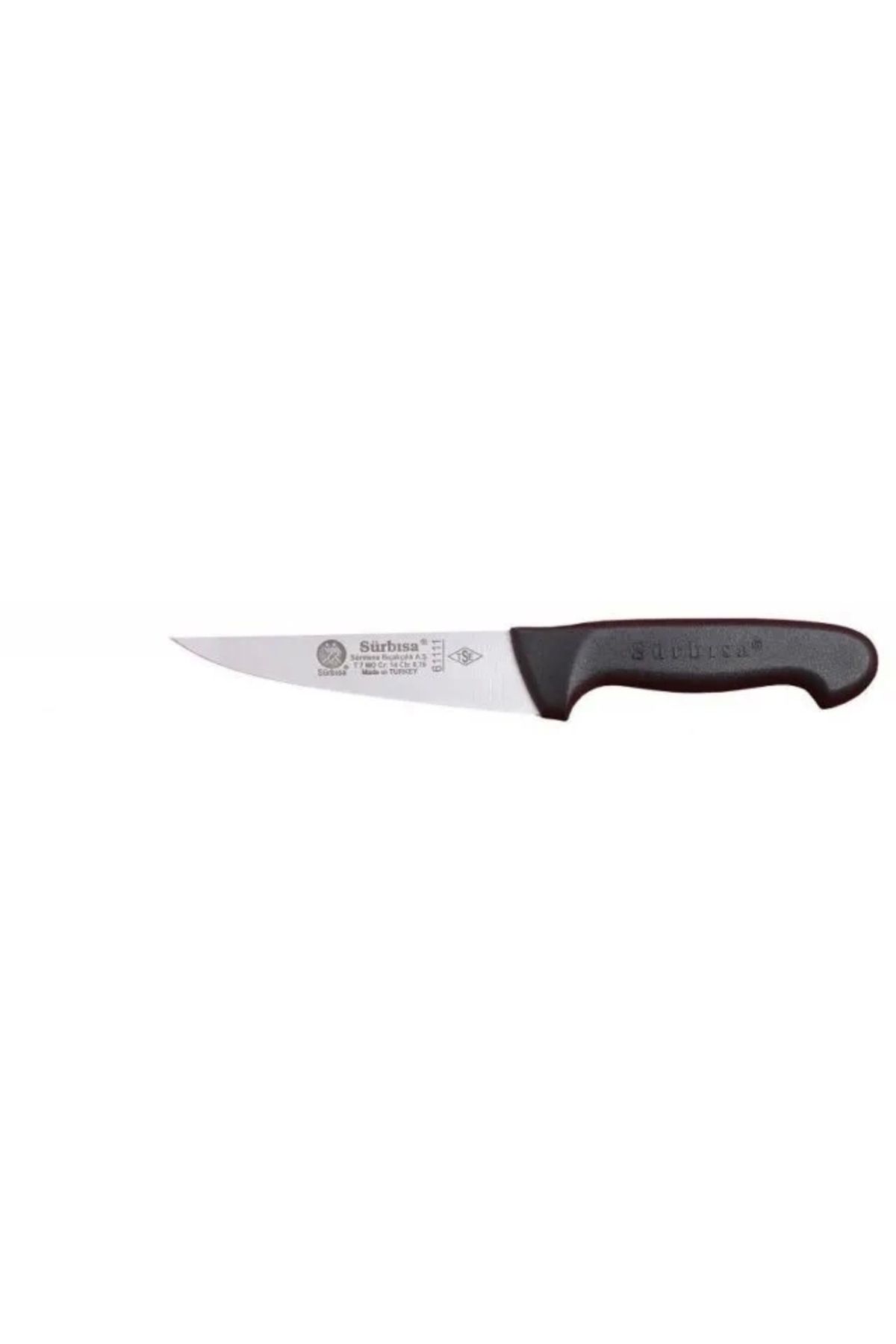 ShopNova 61111 - Sürmene Kasap Kemik Sıyırma Bıçağı 13,5 Cm