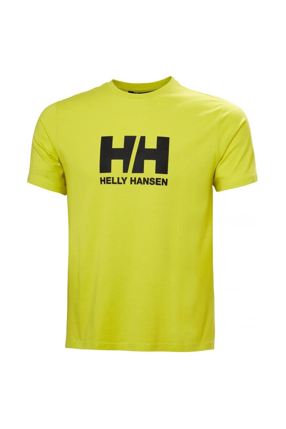 Helly Hansen Hh Logo Erkek T-Shırt Neon Yeşili