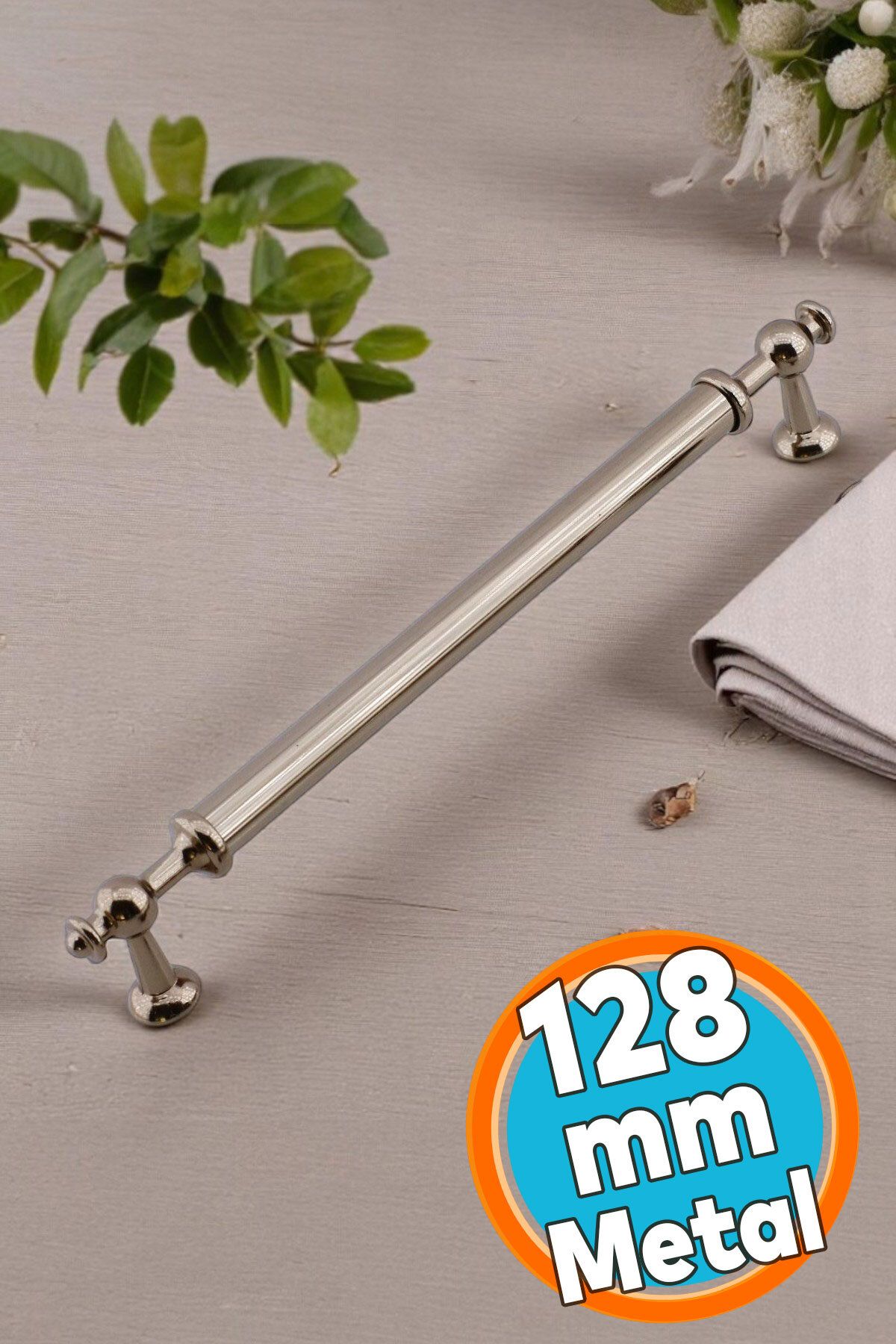 NZB Mobilya Çekmece Mutfak Dolabı Dolap Kulpları Kulbu Kulpu Bronz Metal Kulp 128 mm- 12.8 cm