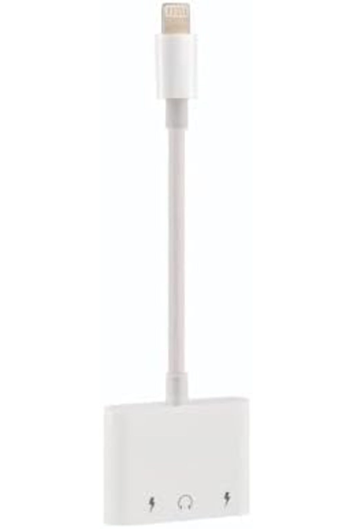 Generic-Lightning to Headphone Jack 3.5 mm Adapter 3-in-1 Splitter for iPhone/iPad/iPod 9