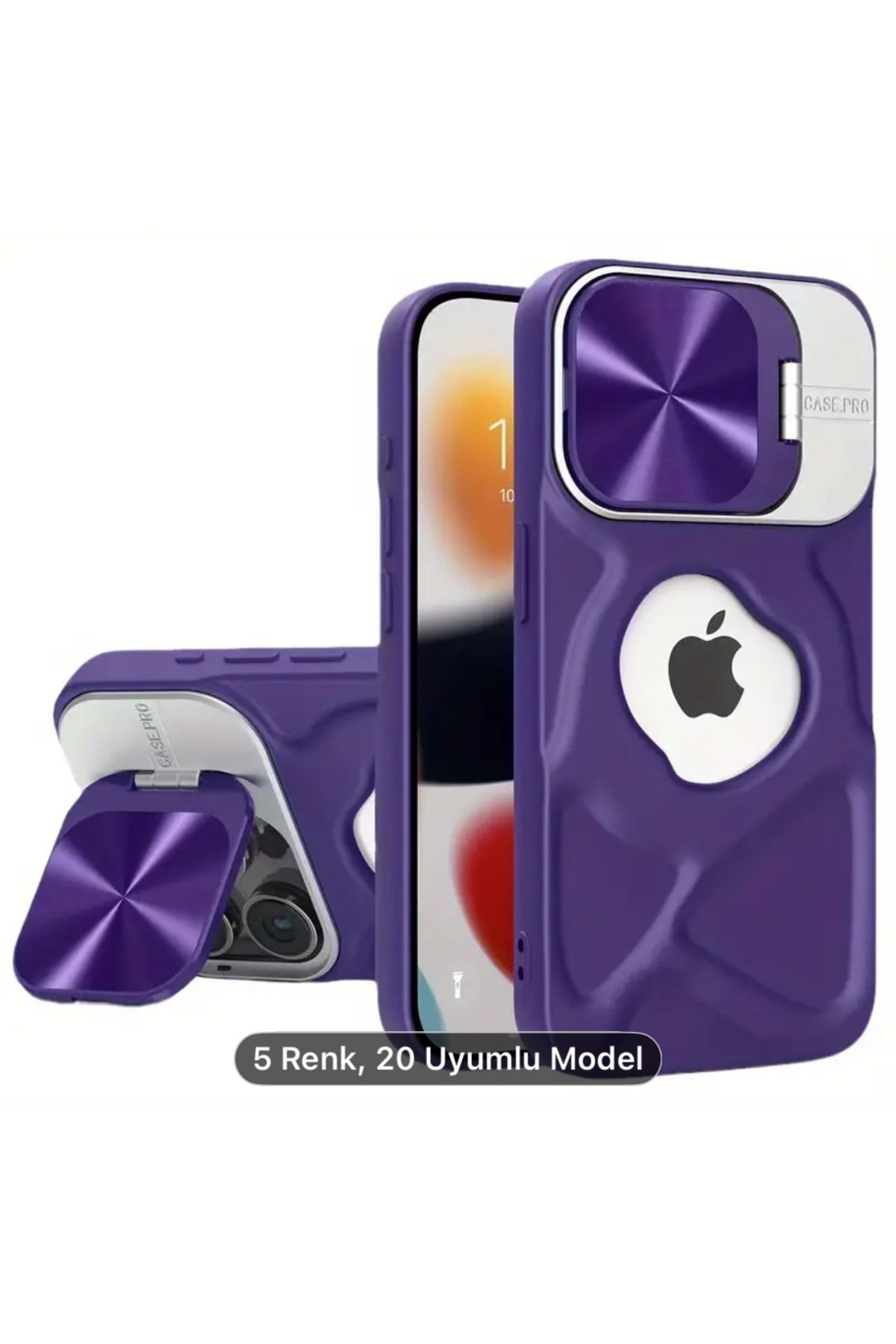 Store Apple Iphone 16 Pro Uyumlu Kılıf Standlı