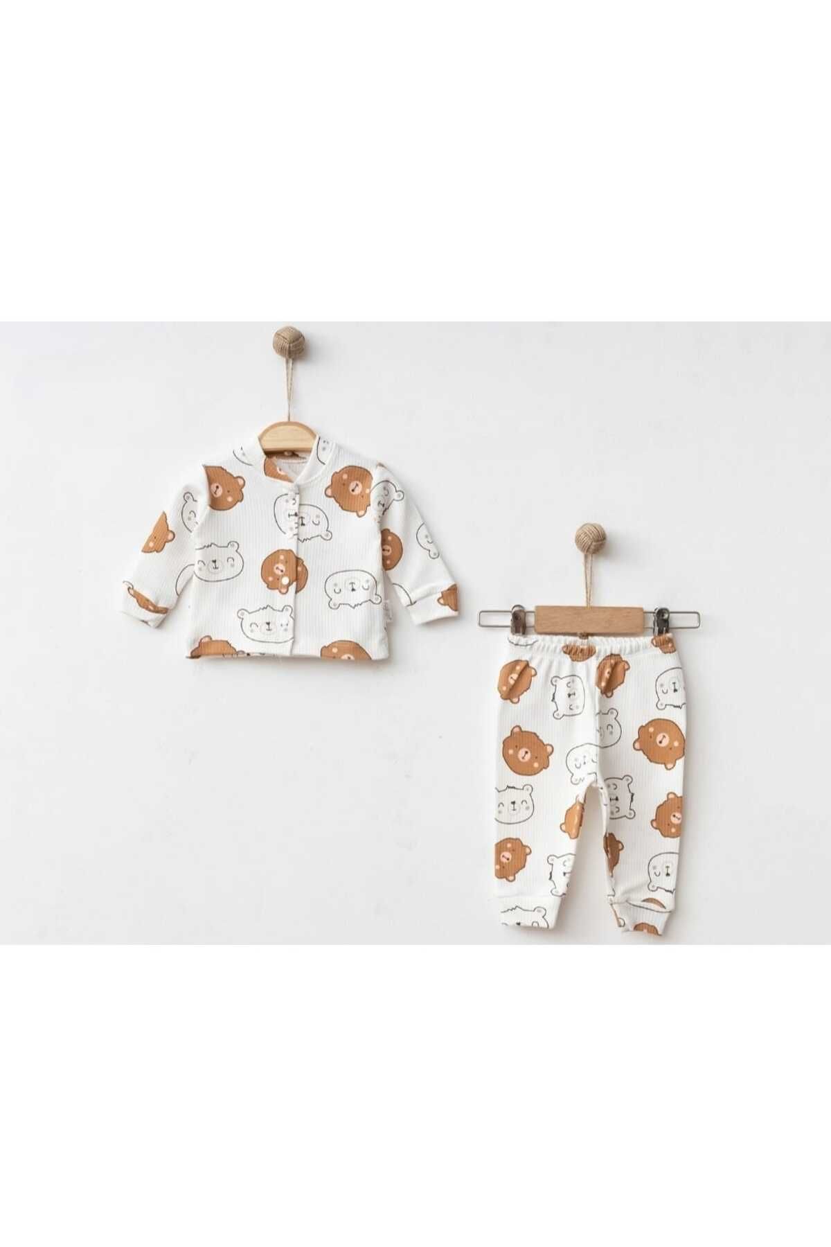 Nayinom Kids Ayıcık Desenli Pijama Takımı
