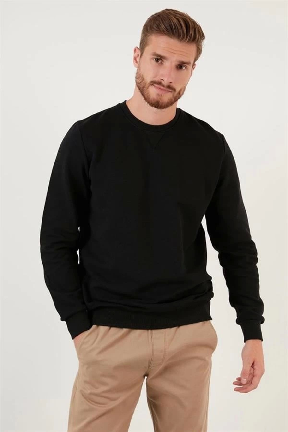 Lale Moda Pike Kumaş Comfort Fit Sweatshirt