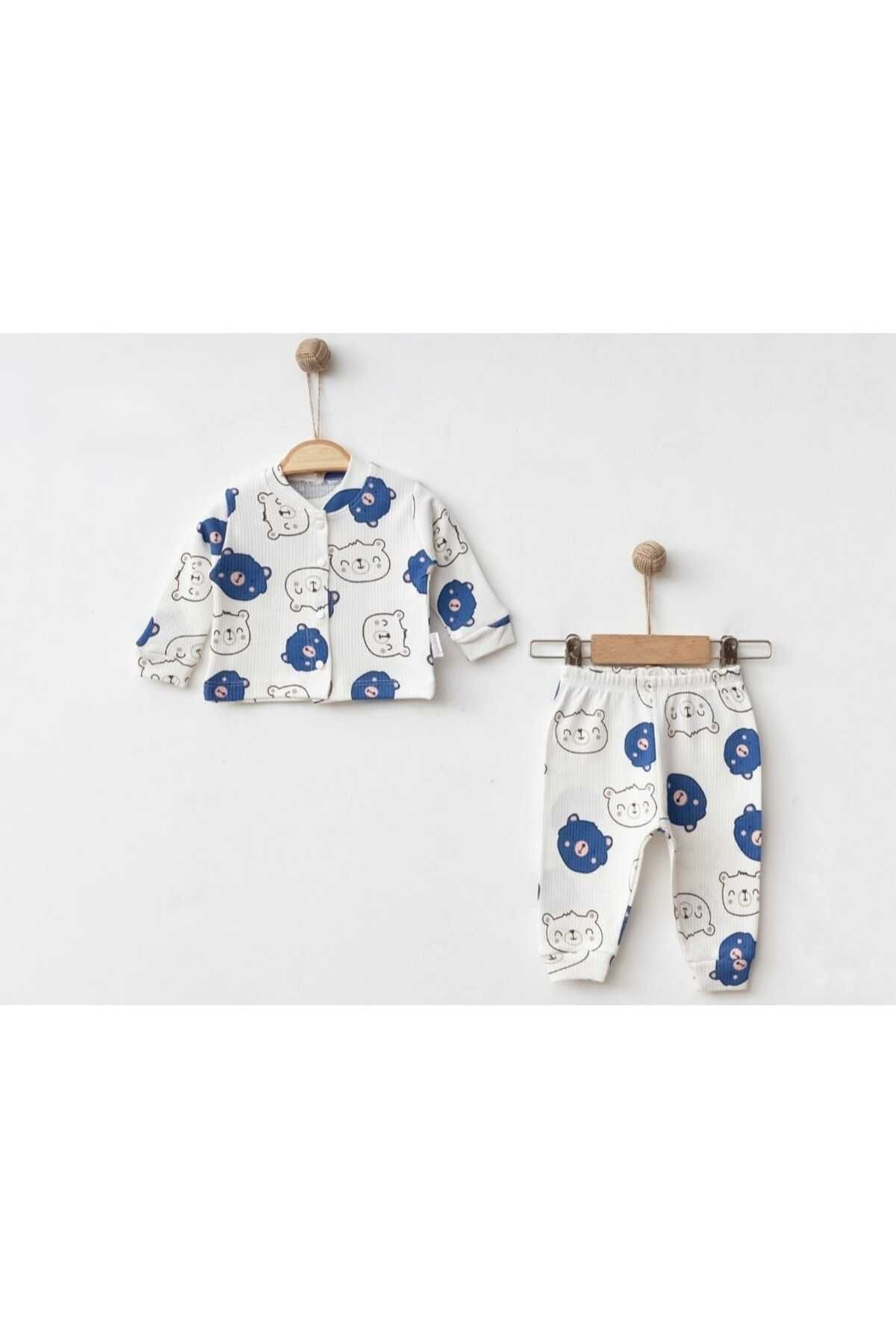Nayinom Kids Ayıcık Desenli Pijama Takımı