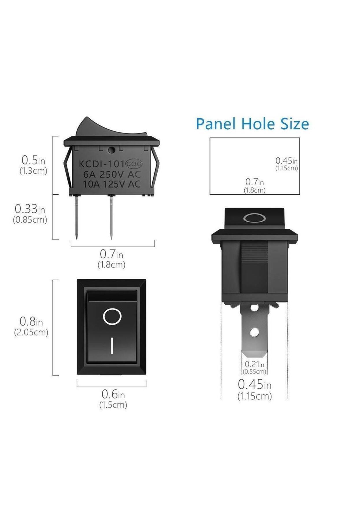 Omniwash-On/Off Mini Key Switch 5 Pieces 4